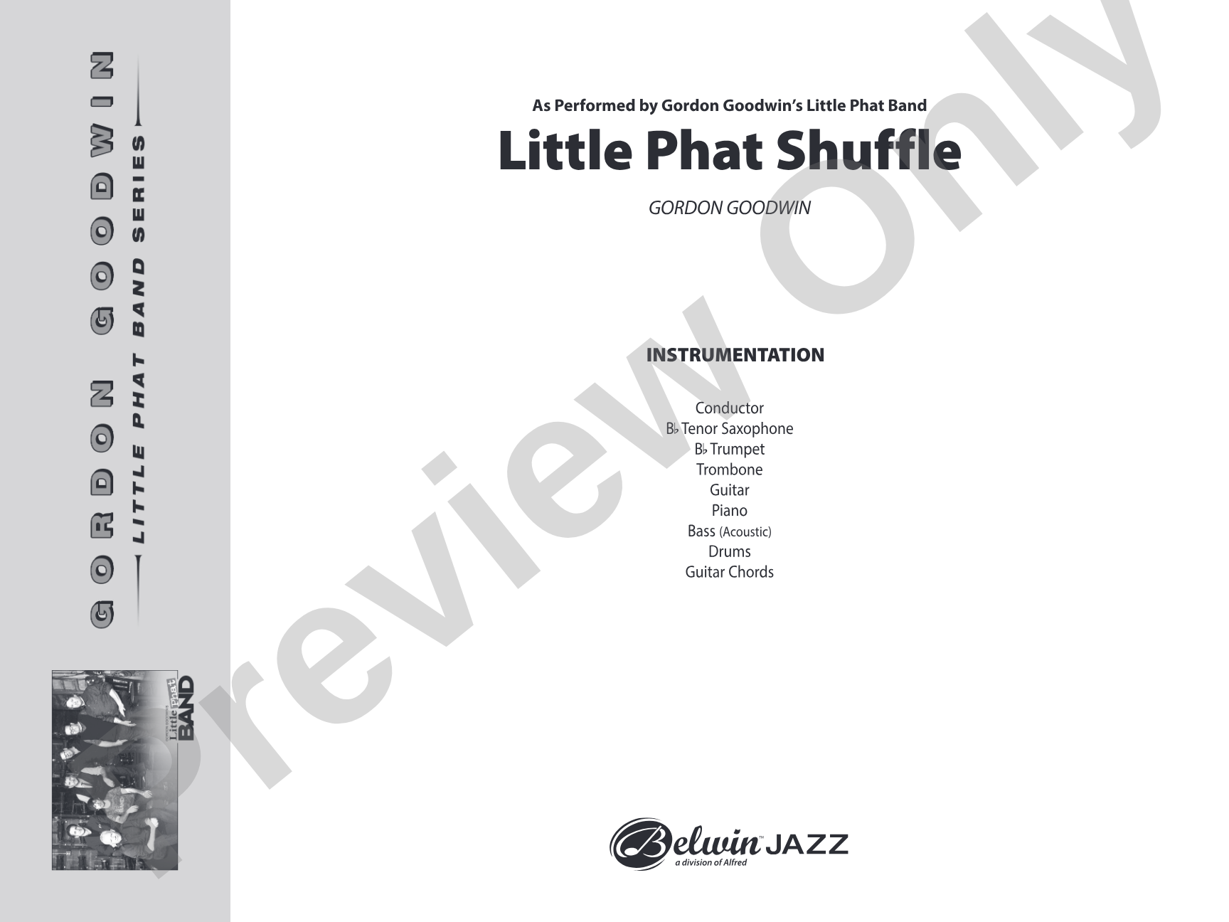 Little Phat Shuffle: Jazz Ensemble Conductor Score & Parts