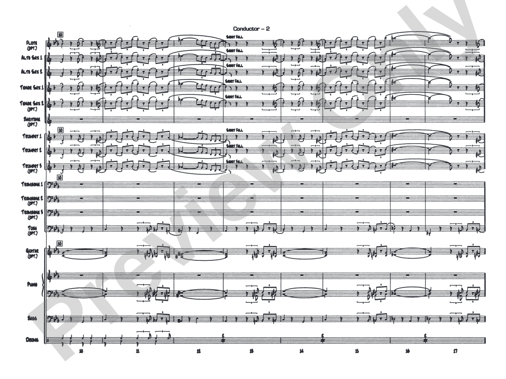 The Pink Panther: Jazz Ensemble Conductor Score & Parts