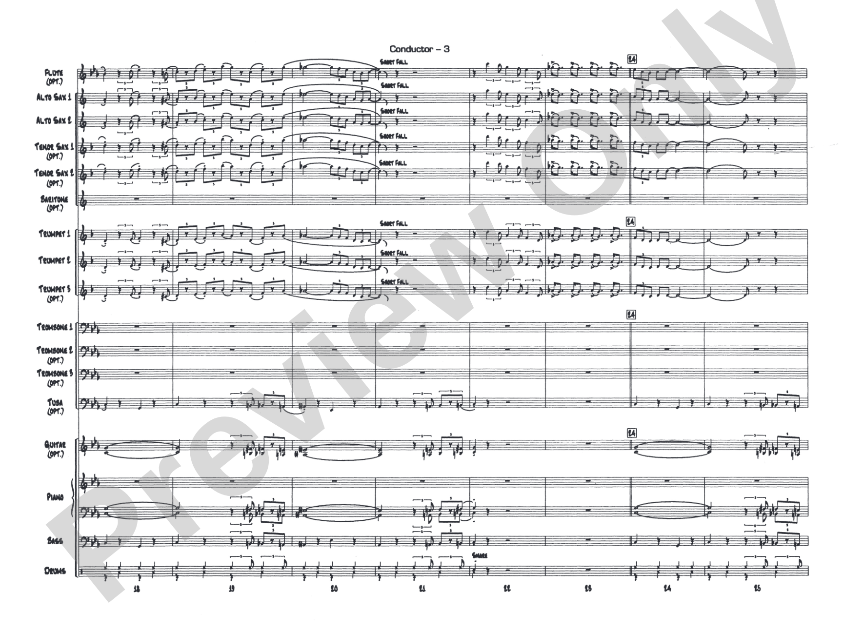 The Pink Panther: Jazz Ensemble Conductor Score & Parts