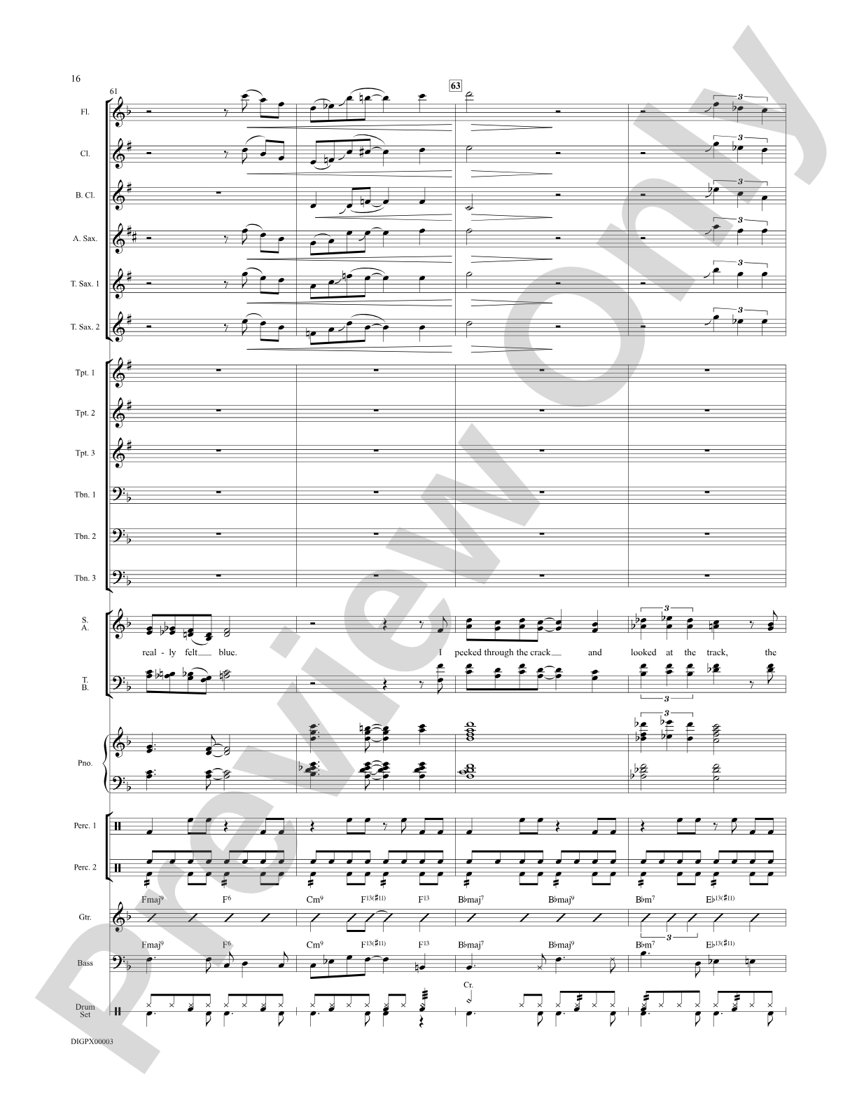 I Thought About You: Choral Octavo Digital SoundPax