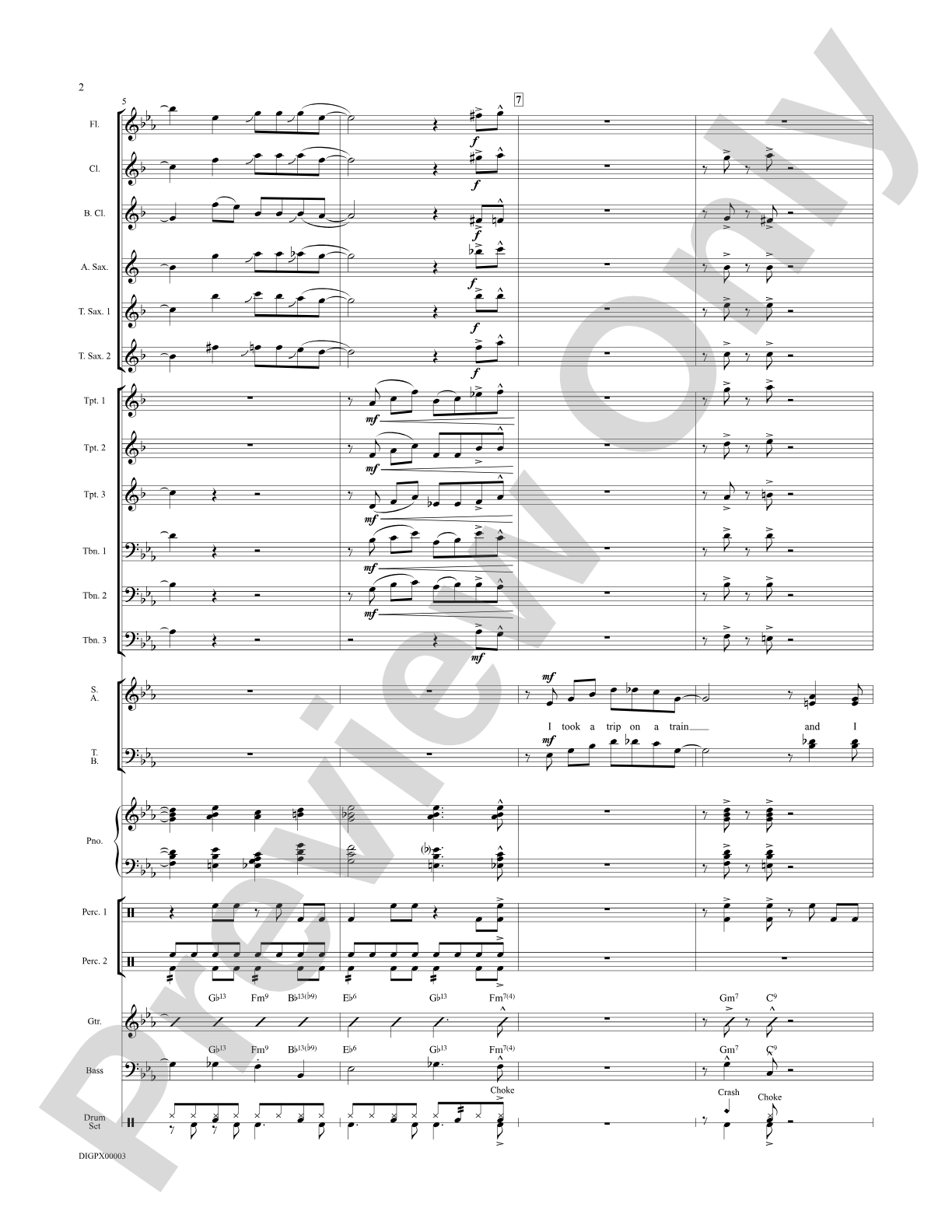 I Thought About You: Choral Octavo Digital SoundPax