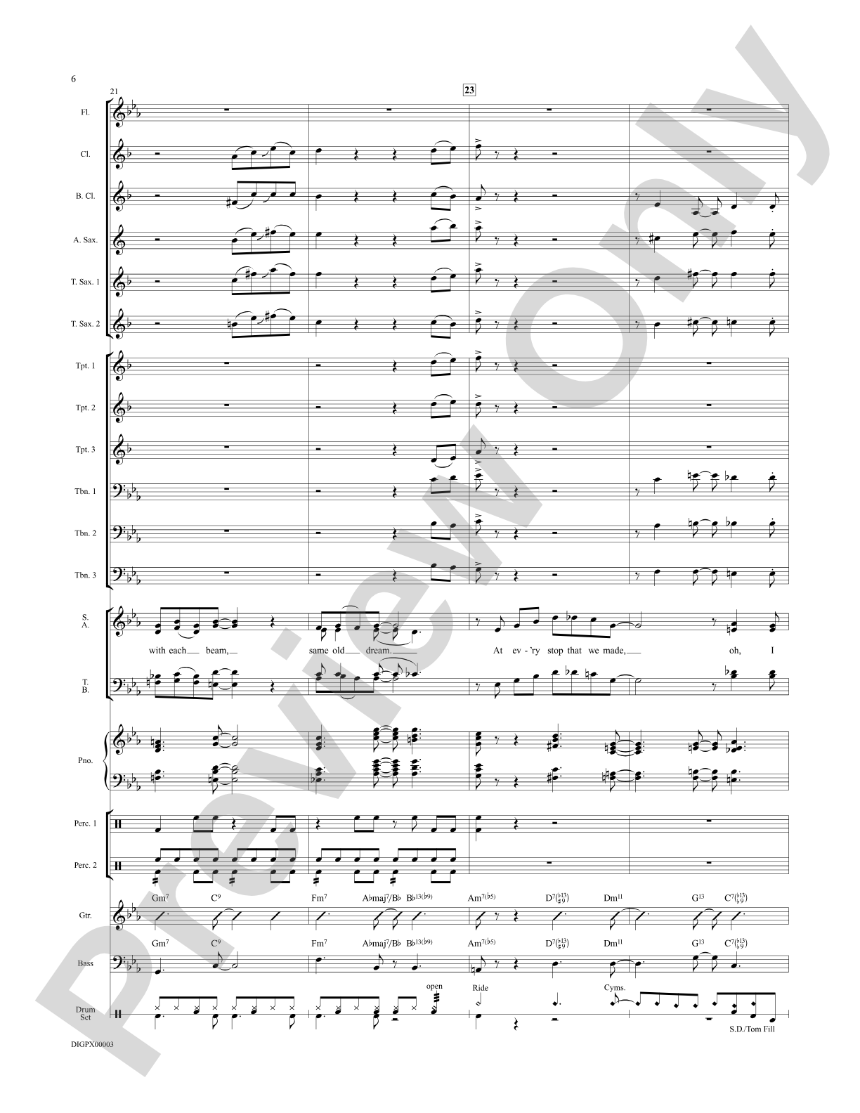 I Thought About You: Choral Octavo Digital SoundPax