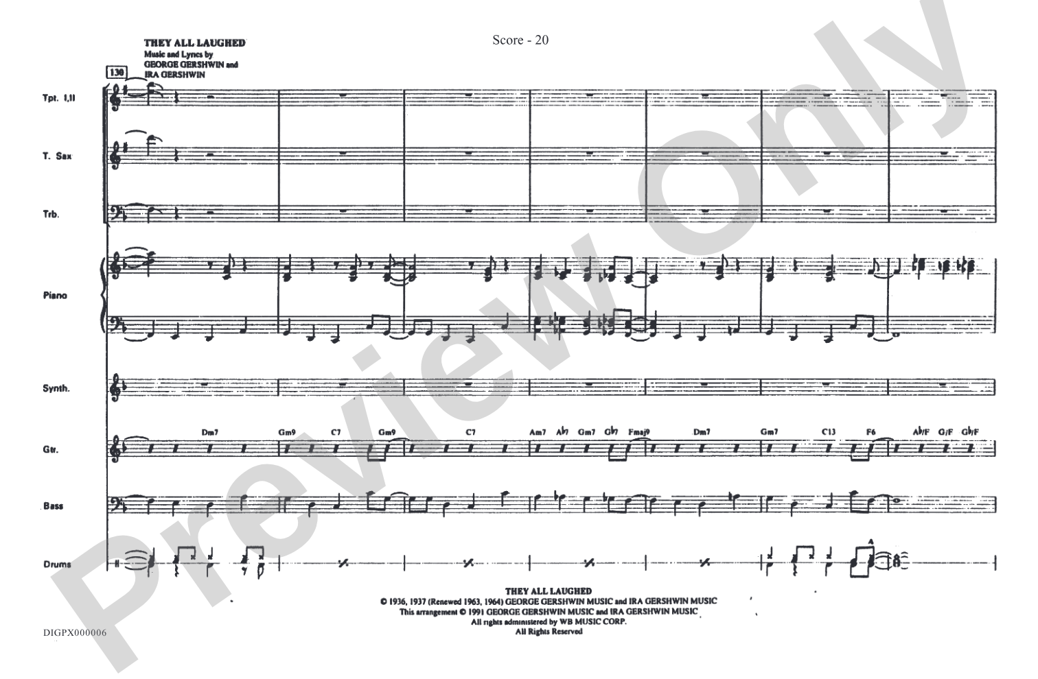 Swingin' with the Gershwins!: Choral Octavo Digital SoundPax