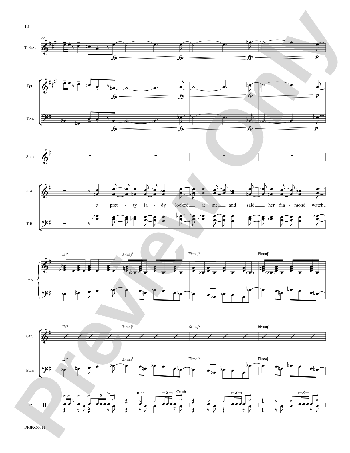 Does Anybody Really Know What Time It Is?: Choral Octavo Digital SoundPax
