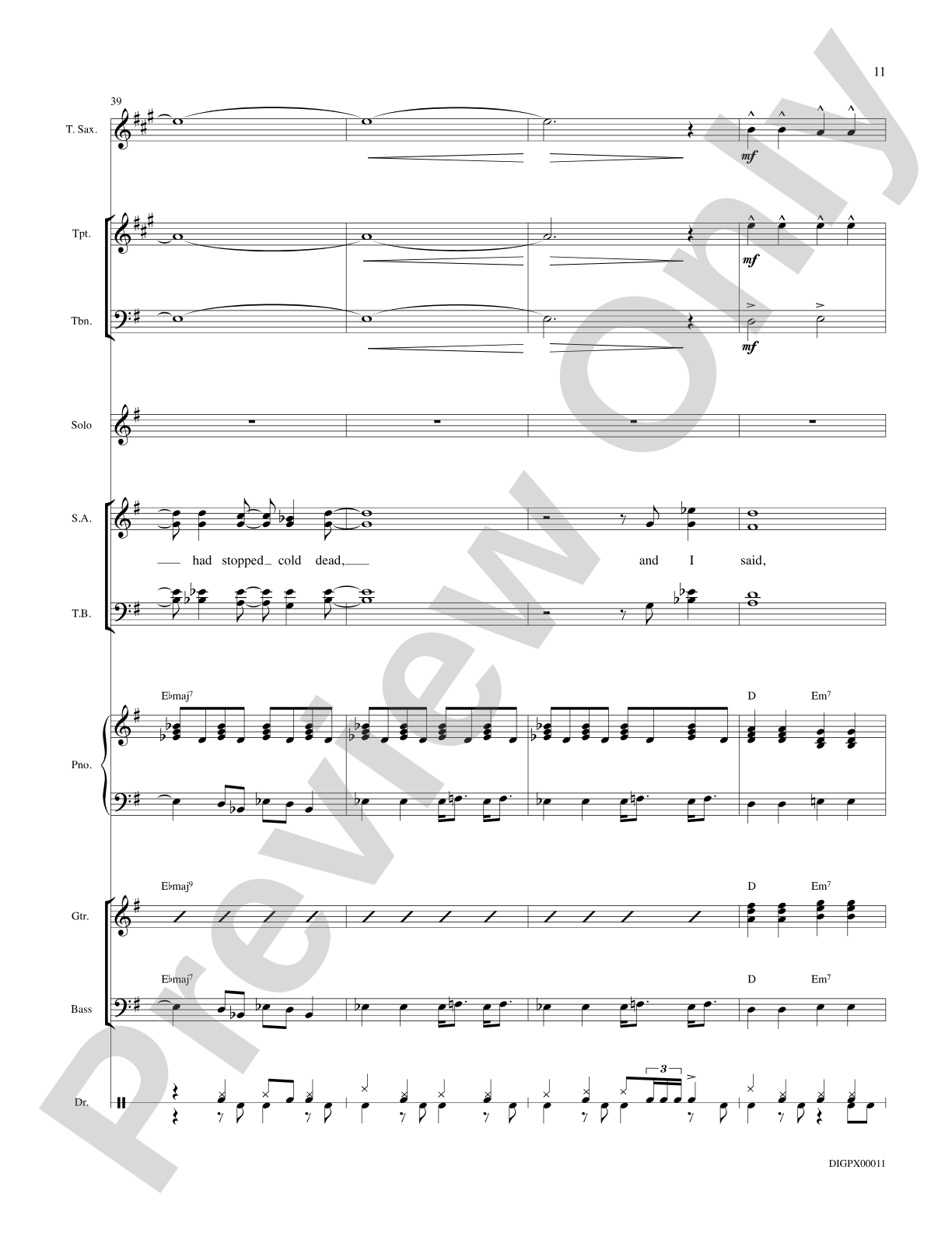 Does Anybody Really Know What Time It Is?: Choral Octavo Digital SoundPax
