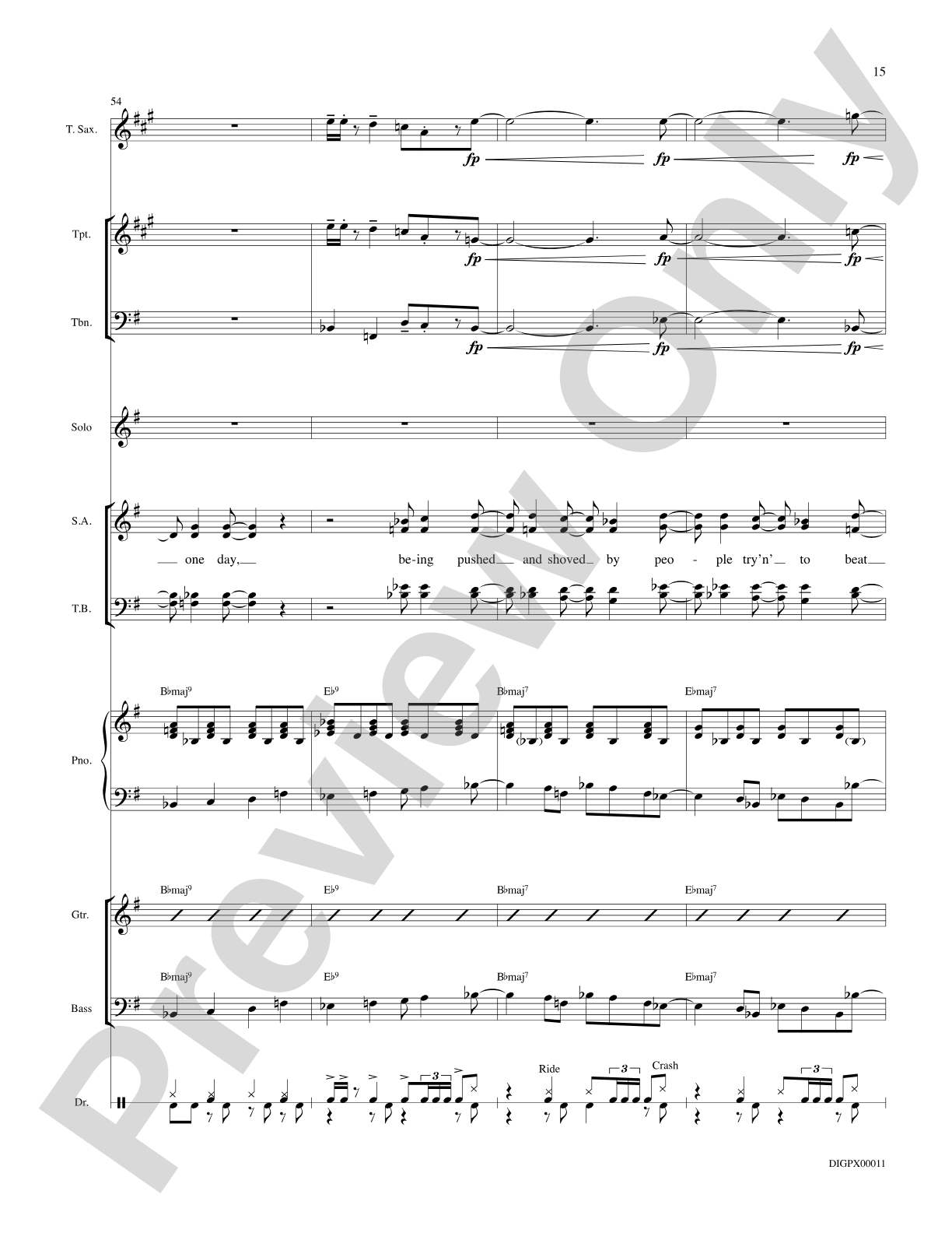 Does Anybody Really Know What Time It Is?: Choral Octavo Digital SoundPax