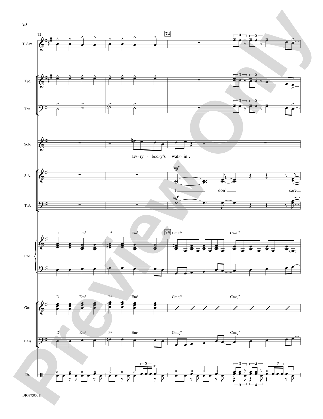 Does Anybody Really Know What Time It Is?: Choral Octavo Digital SoundPax