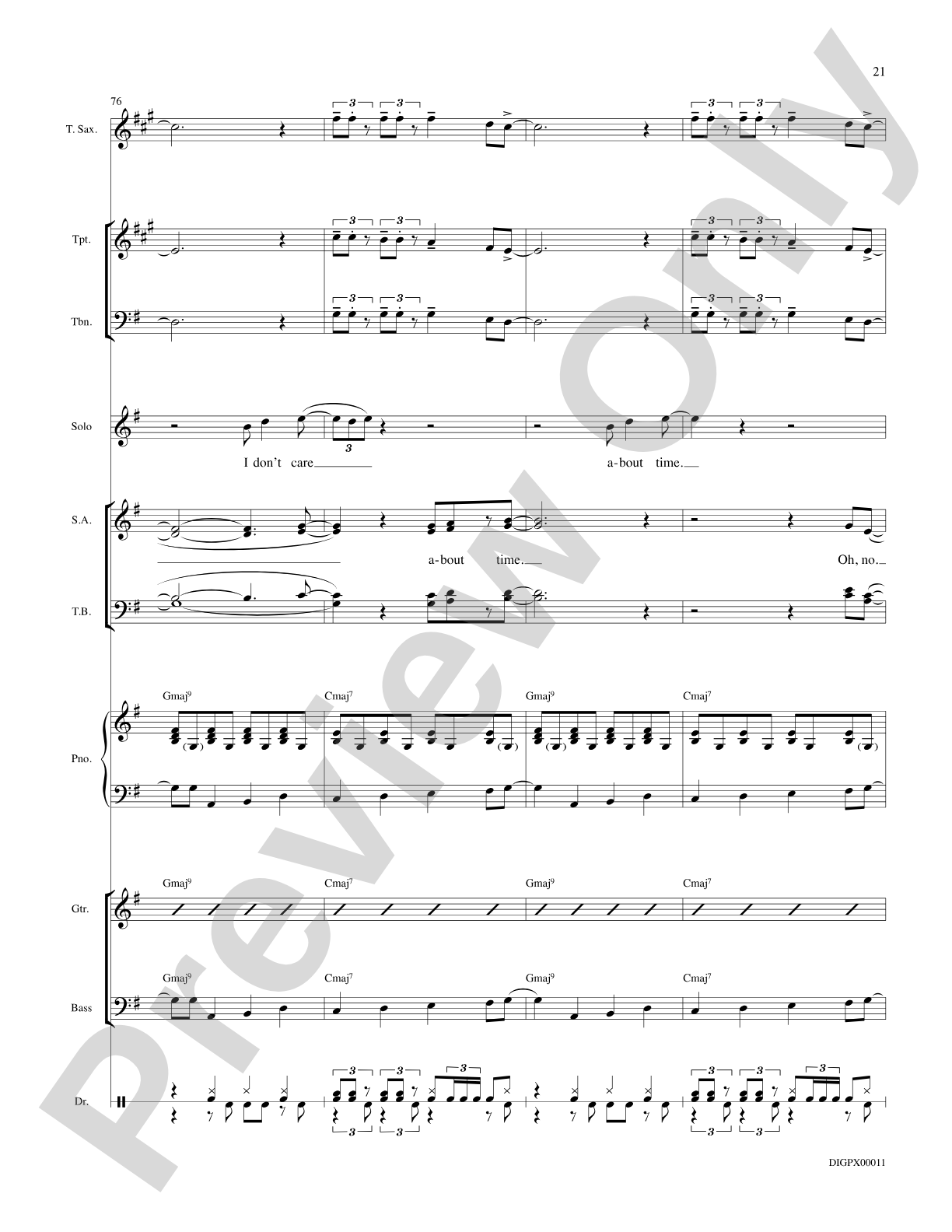 Does Anybody Really Know What Time It Is?: Choral Octavo Digital SoundPax