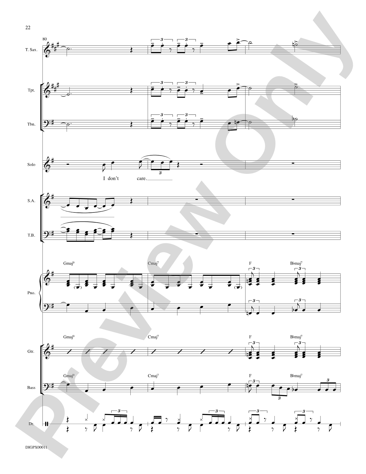 Does Anybody Really Know What Time It Is?: Choral Octavo Digital SoundPax