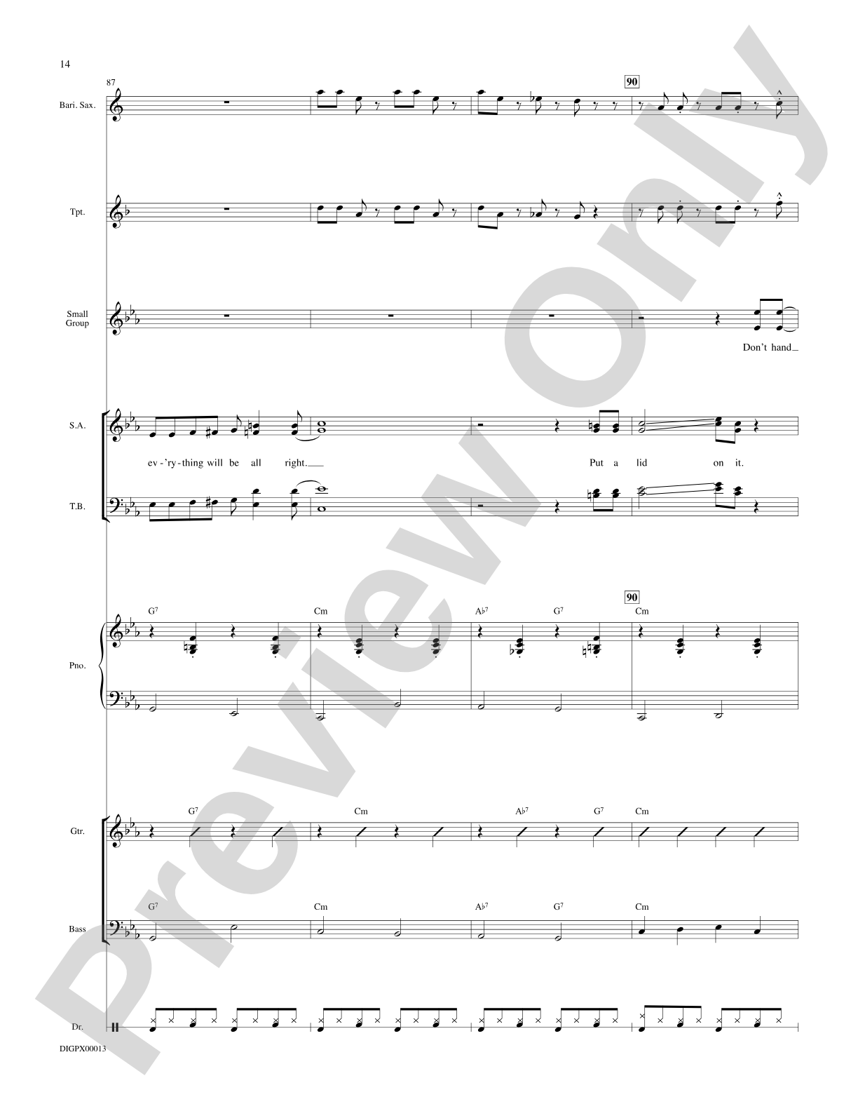 Put A Lid On It: Choral Octavo Digital SoundPax