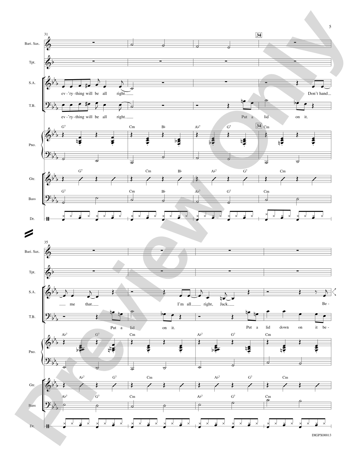 Put A Lid On It: Choral Octavo Digital SoundPax