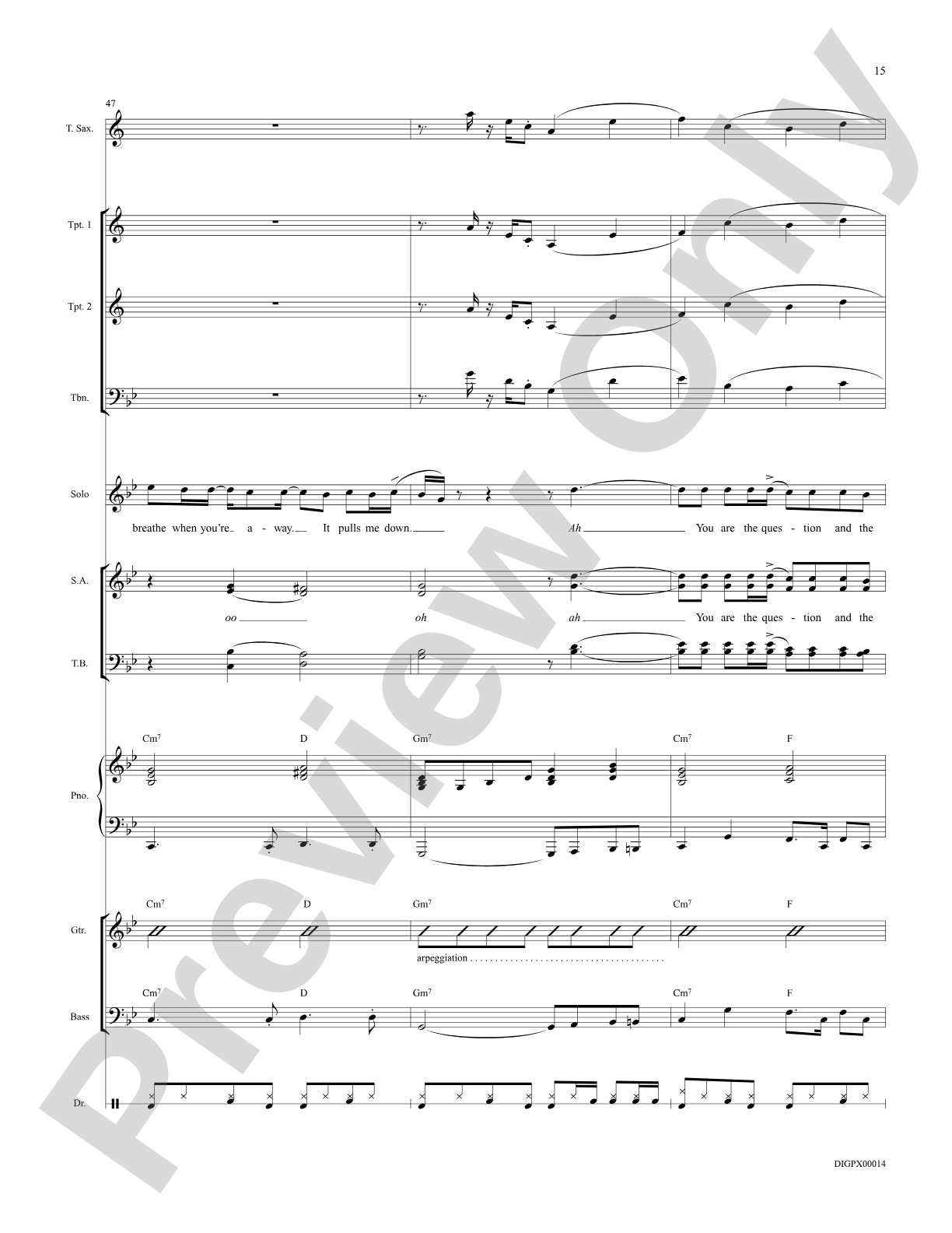 Shadow Dancing: Score: Choral Octavo Digital SoundPax