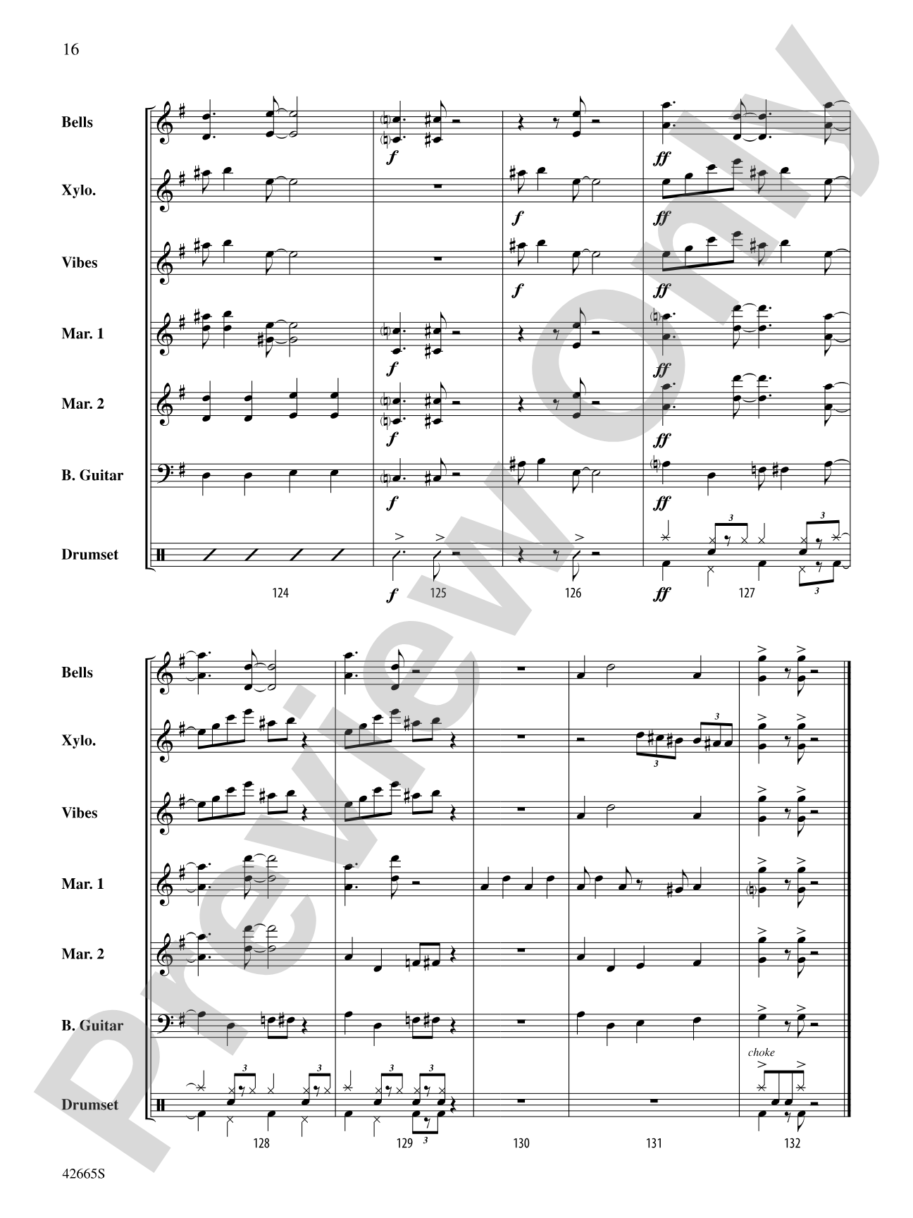 Cantina Band (from Star Wars Episode IV: A New Hope): Percussion Ensemble Conductor Score & Parts