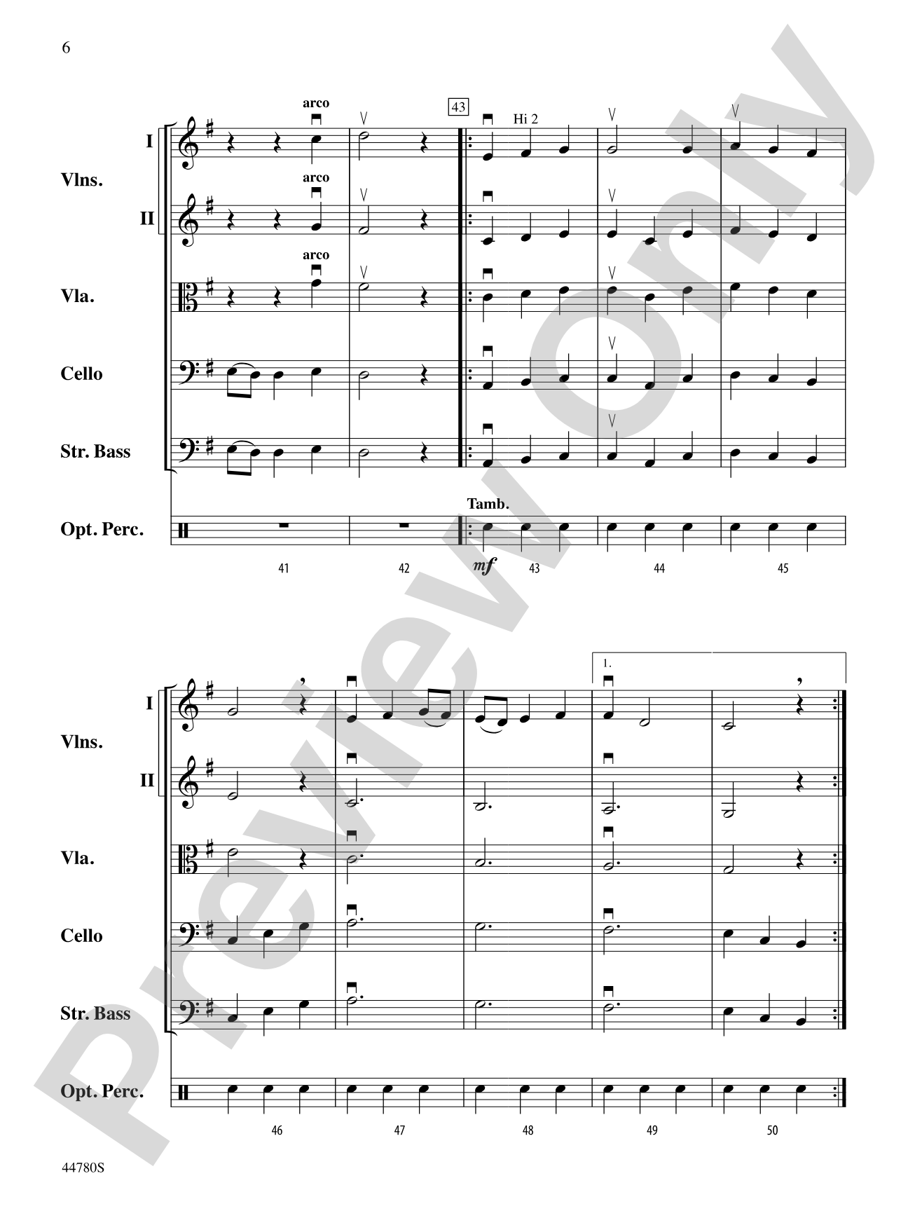 Medieval Dance: String Orchestra Conductor Score & Parts