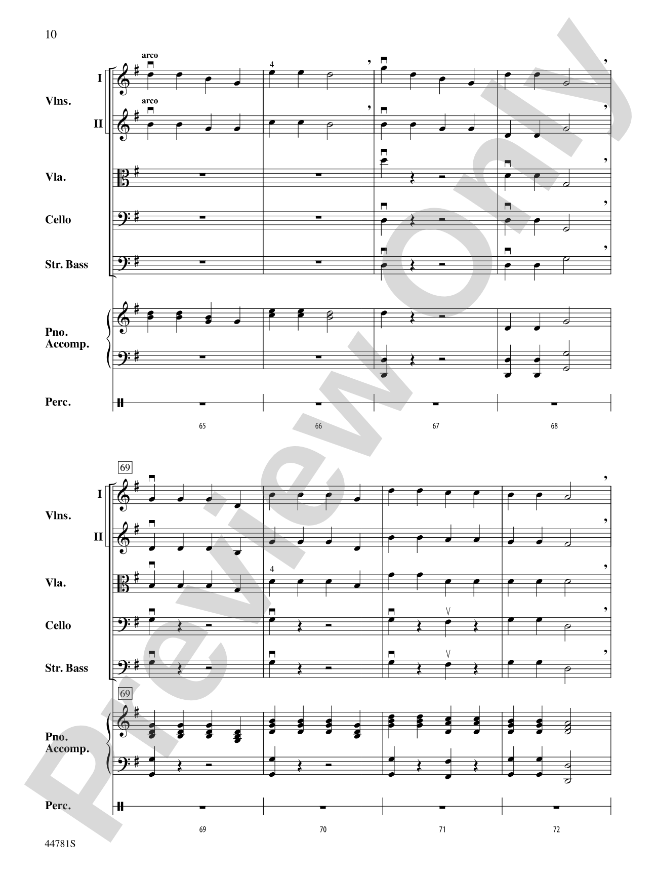 German Christmas Carols: String Orchestra Conductor Score & Parts