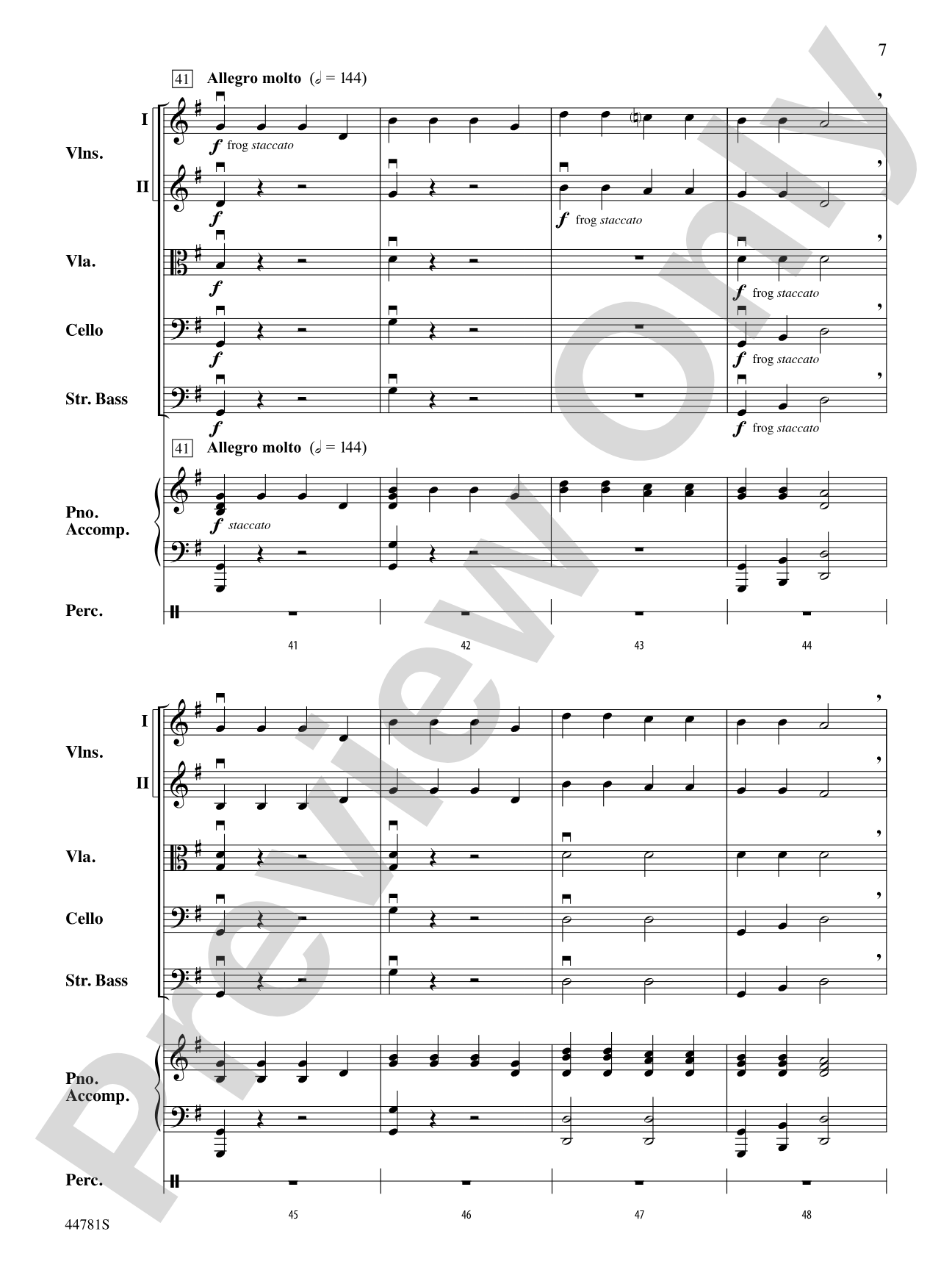 German Christmas Carols: String Orchestra Conductor Score & Parts