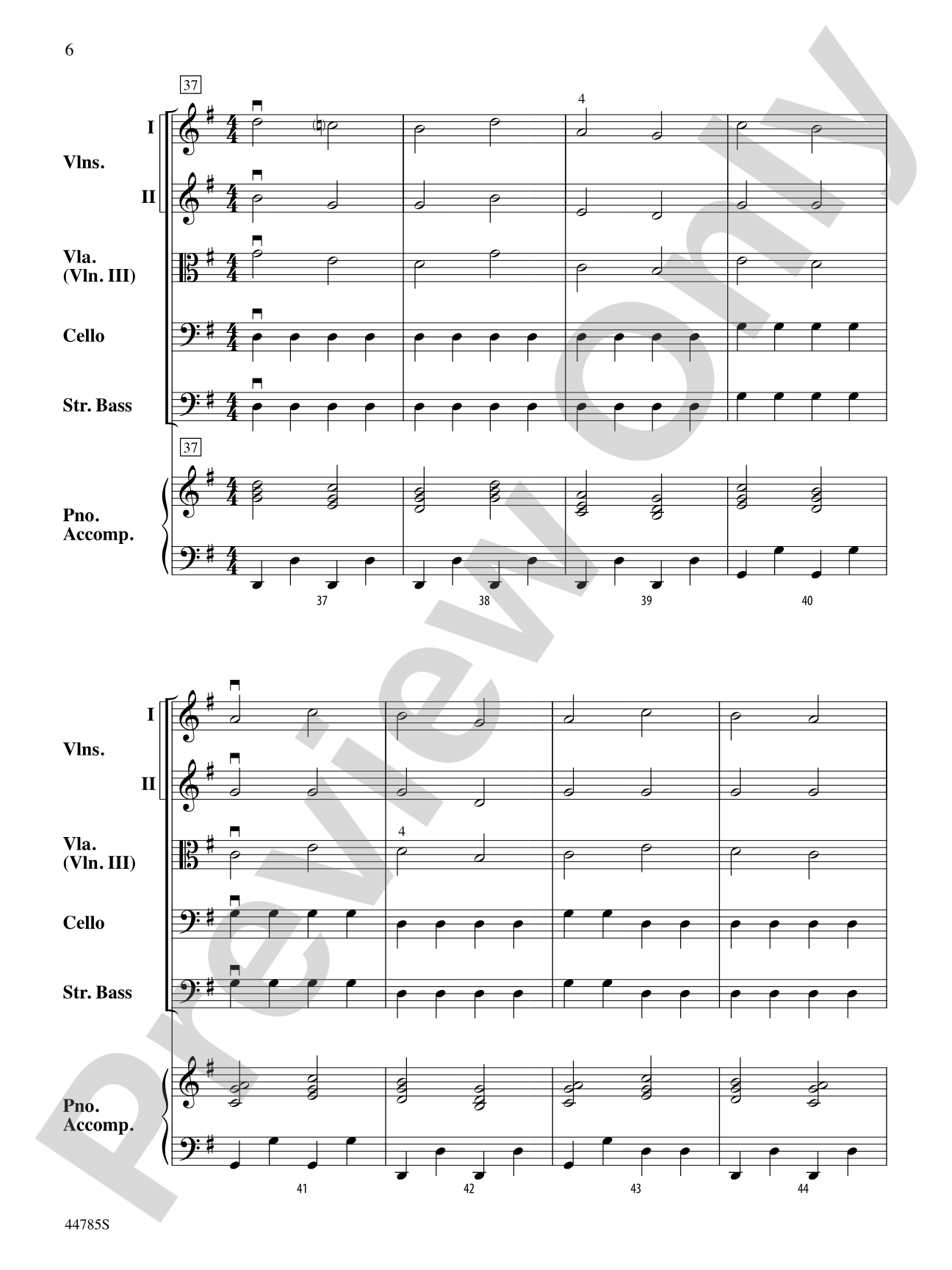 Finale from The Firebird: String Orchestra Conductor Score & Parts