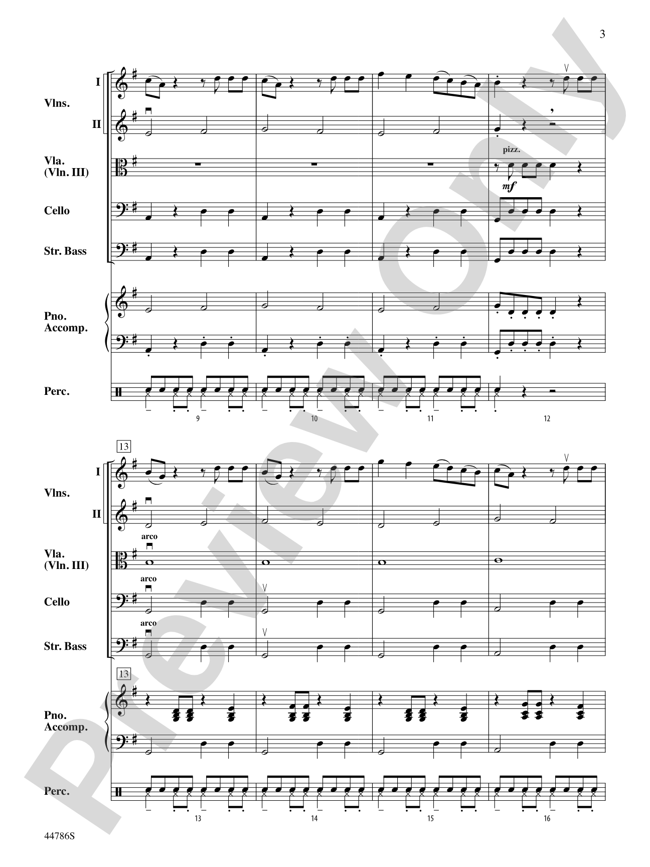 Mama Paquita: String Orchestra Conductor Score & Parts