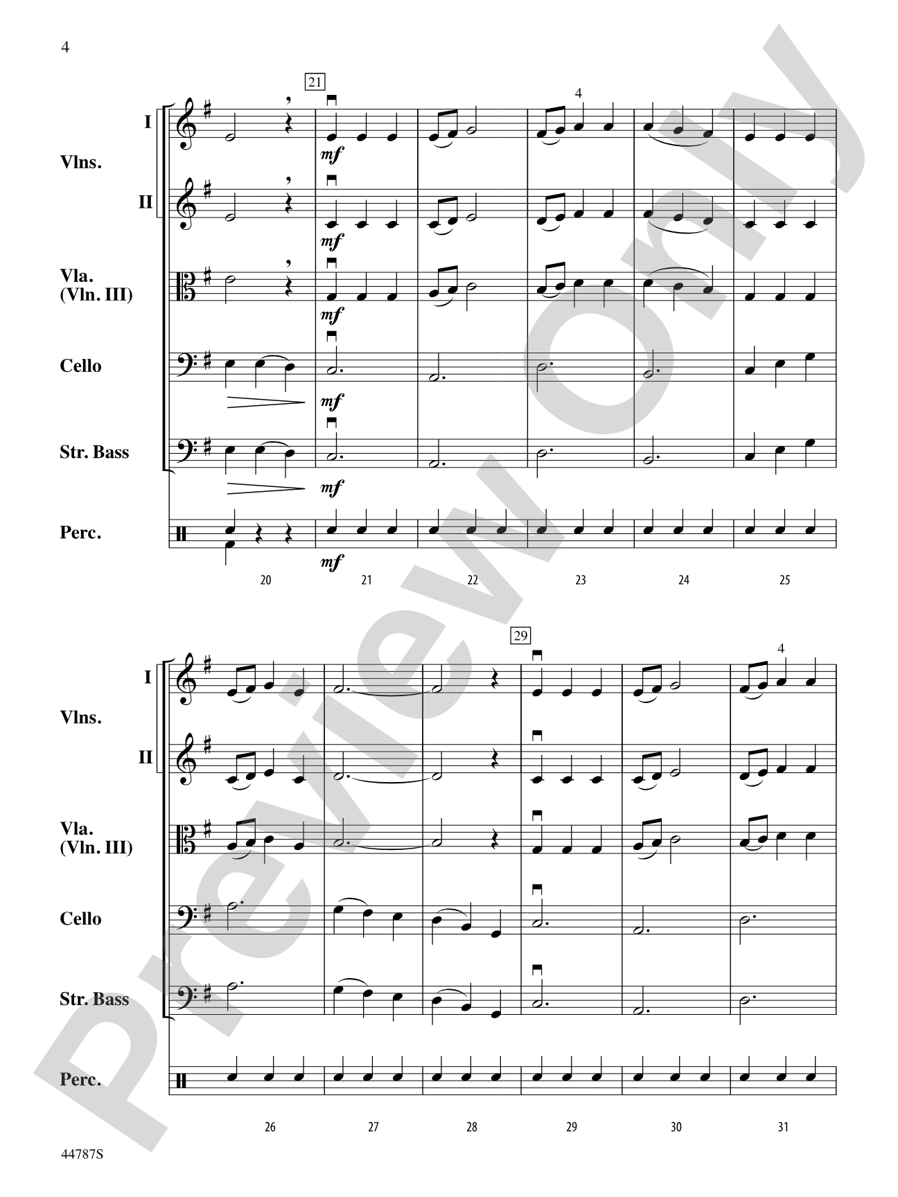 Furiant: String Orchestra Conductor Score & Parts