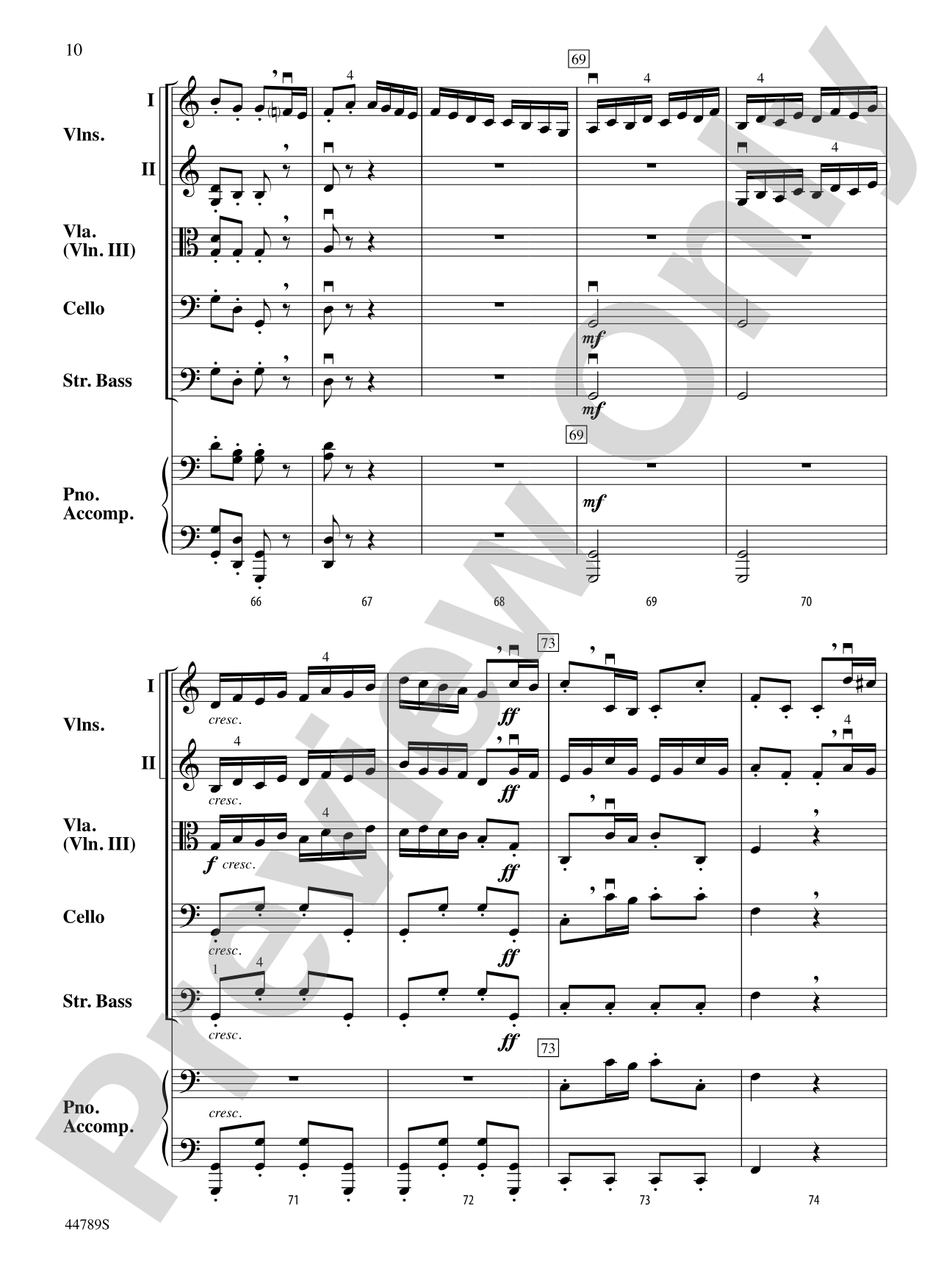 The Sailor's Hornpipe: String Orchestra Conductor Score & Parts