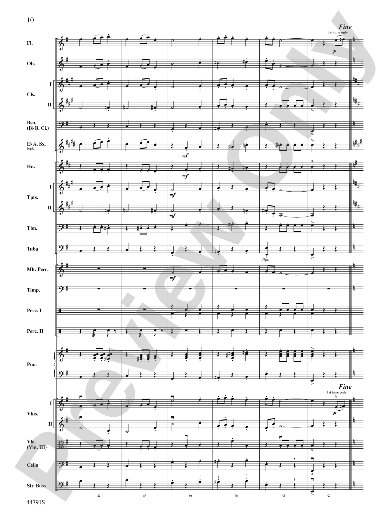 Danse des Ghazies: Full Orchestra Conductor Score & Parts