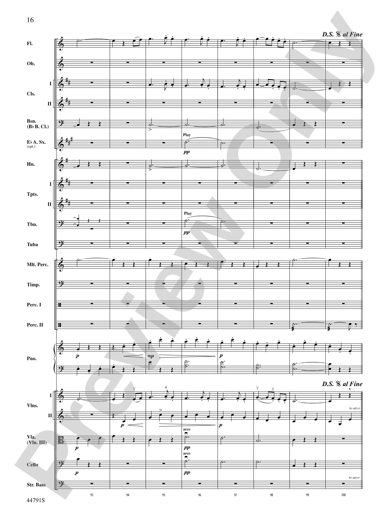 Danse des Ghazies: Full Orchestra Conductor Score & Parts