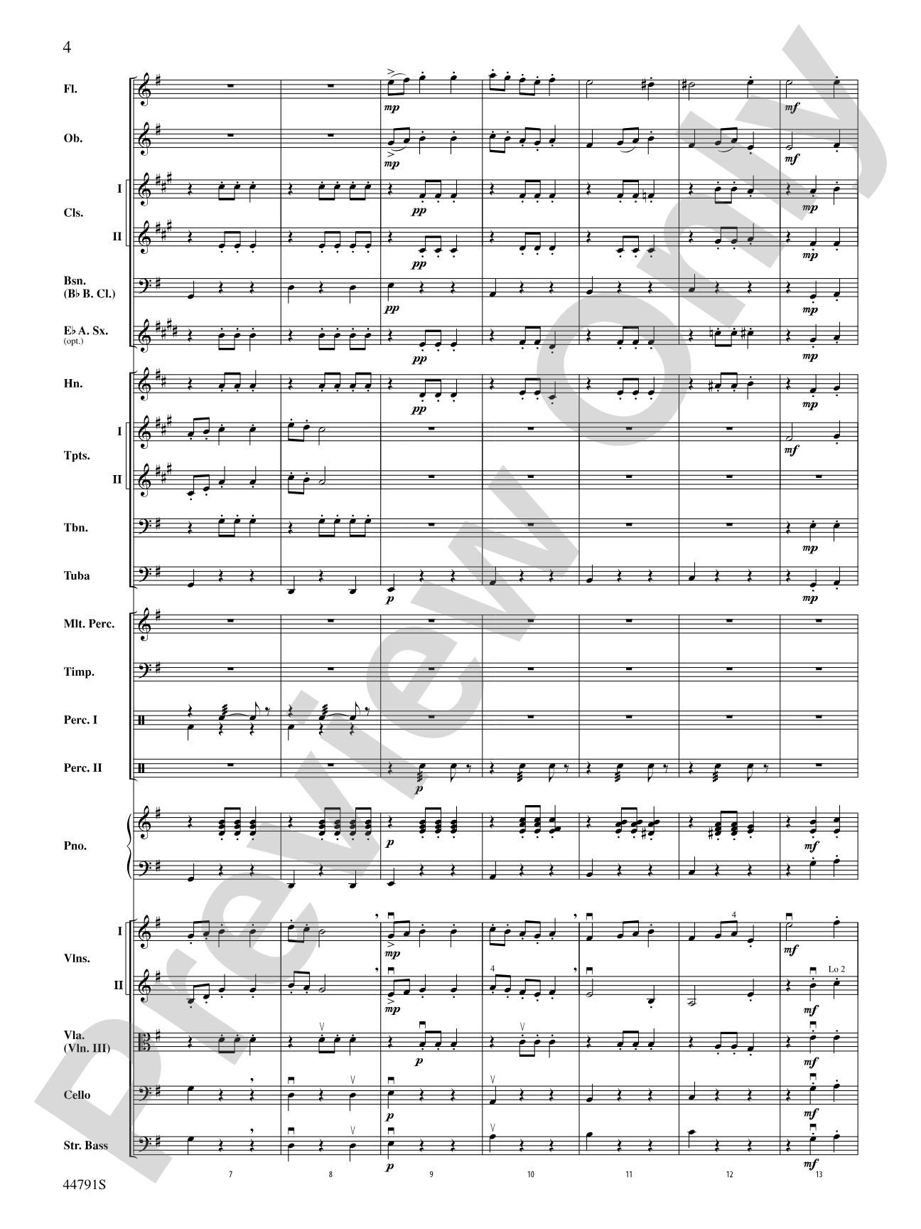 Danse des Ghazies: Full Orchestra Conductor Score & Parts