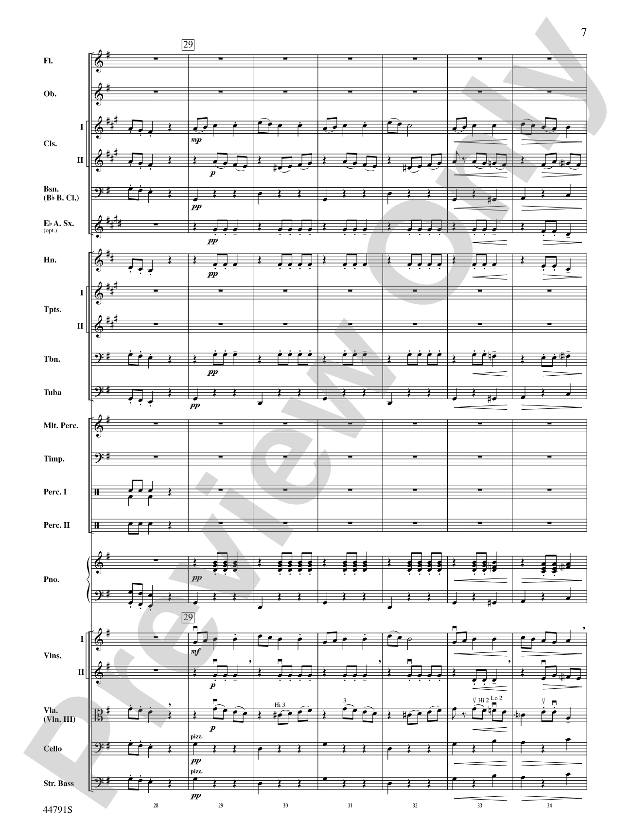 Danse des Ghazies: Full Orchestra Conductor Score & Parts