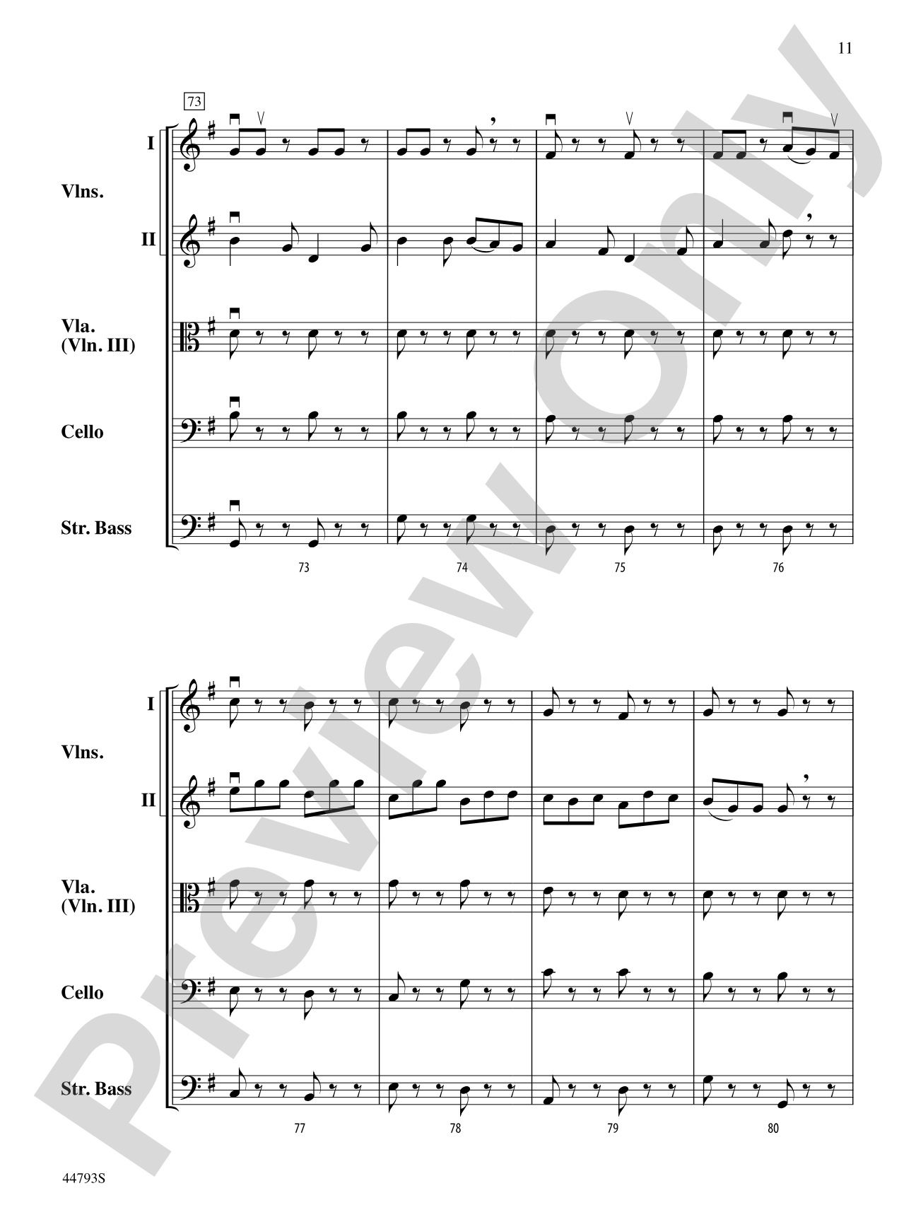 An Irish Journey: String Orchestra Conductor Score & Parts