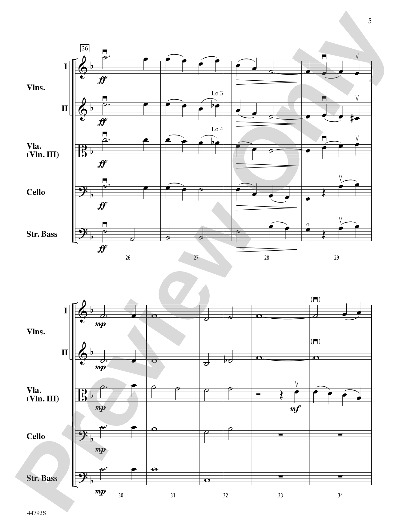 An Irish Journey: String Orchestra Conductor Score & Parts