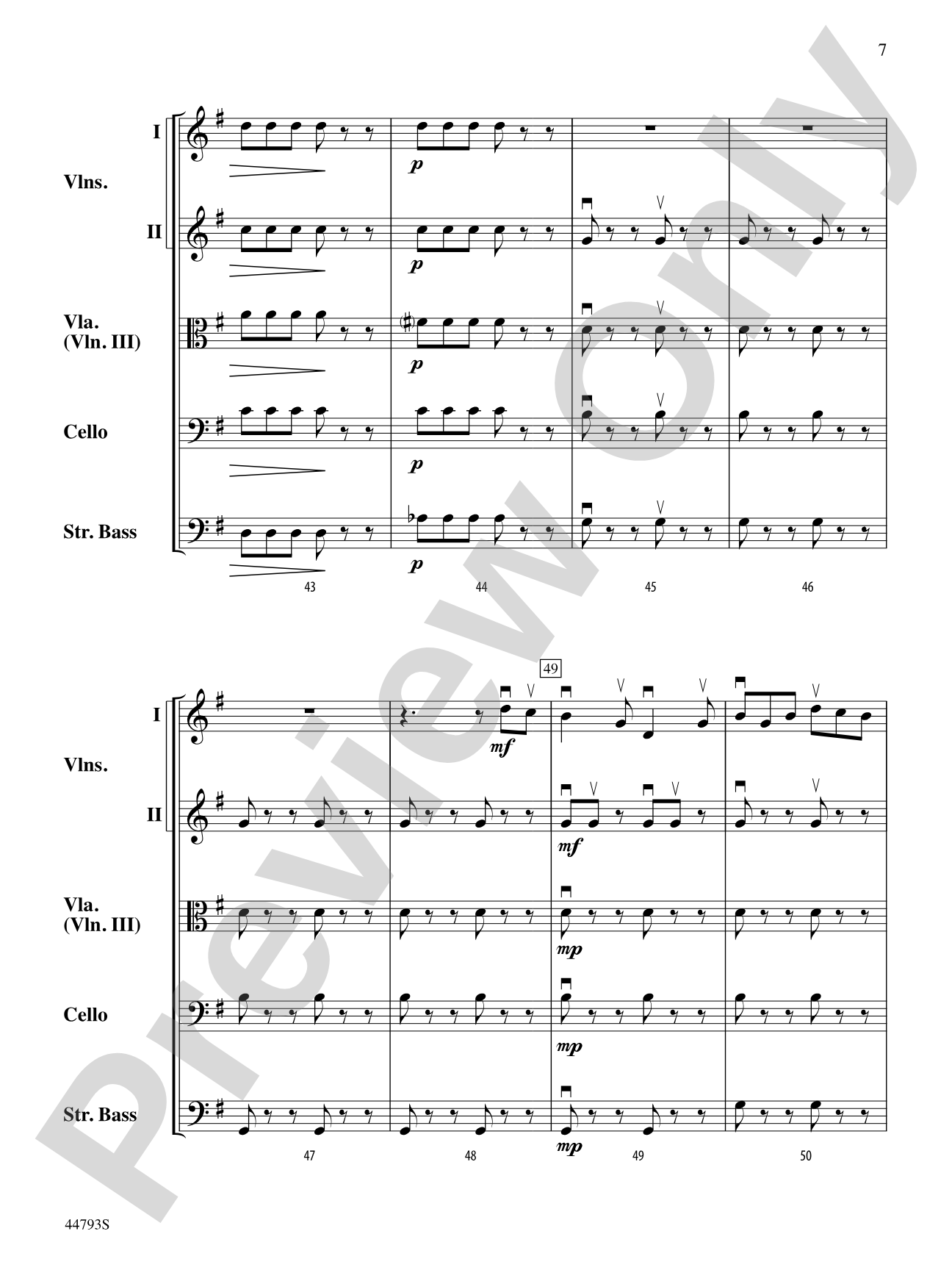 An Irish Journey: String Orchestra Conductor Score & Parts