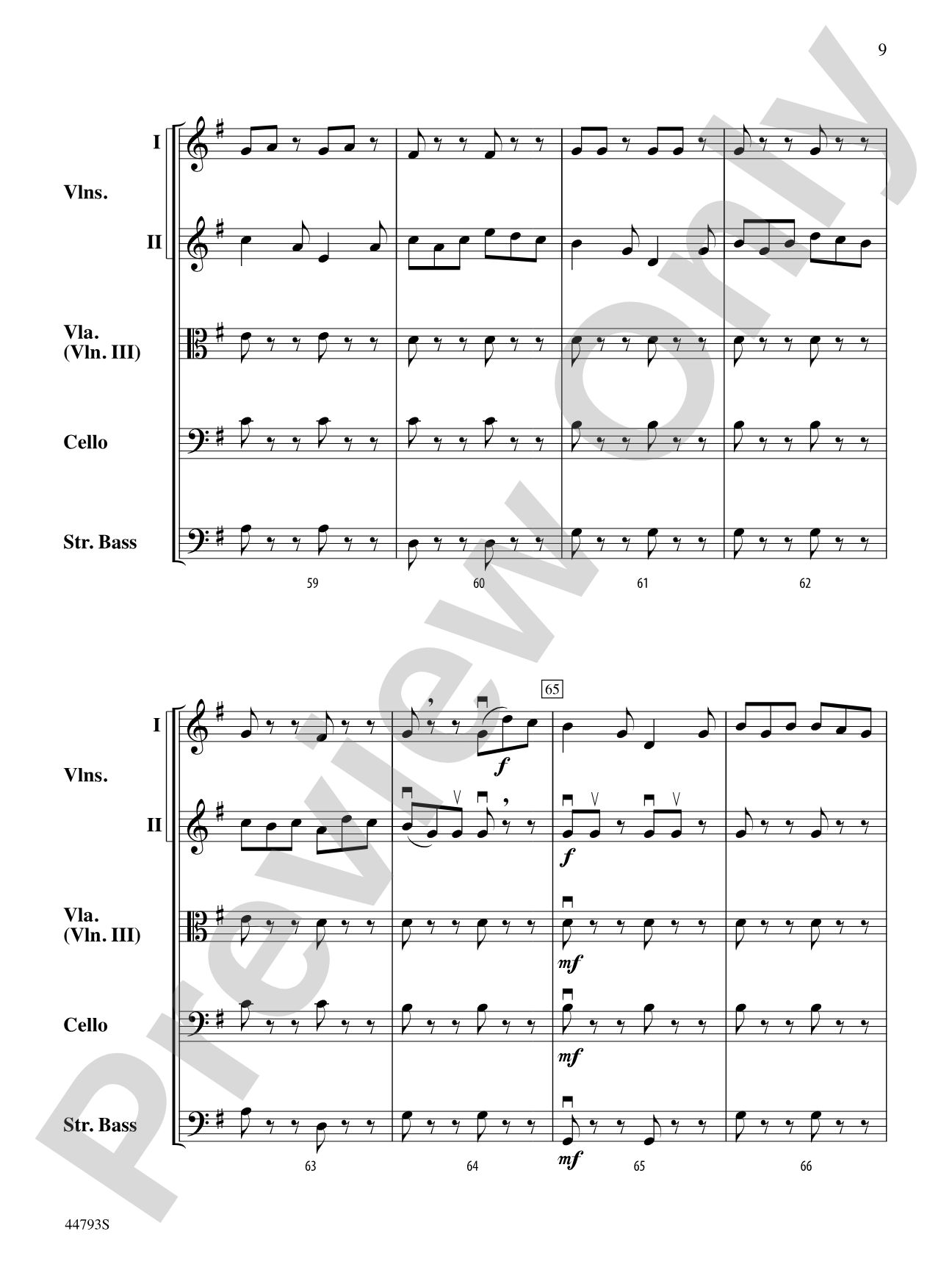 An Irish Journey: String Orchestra Conductor Score & Parts