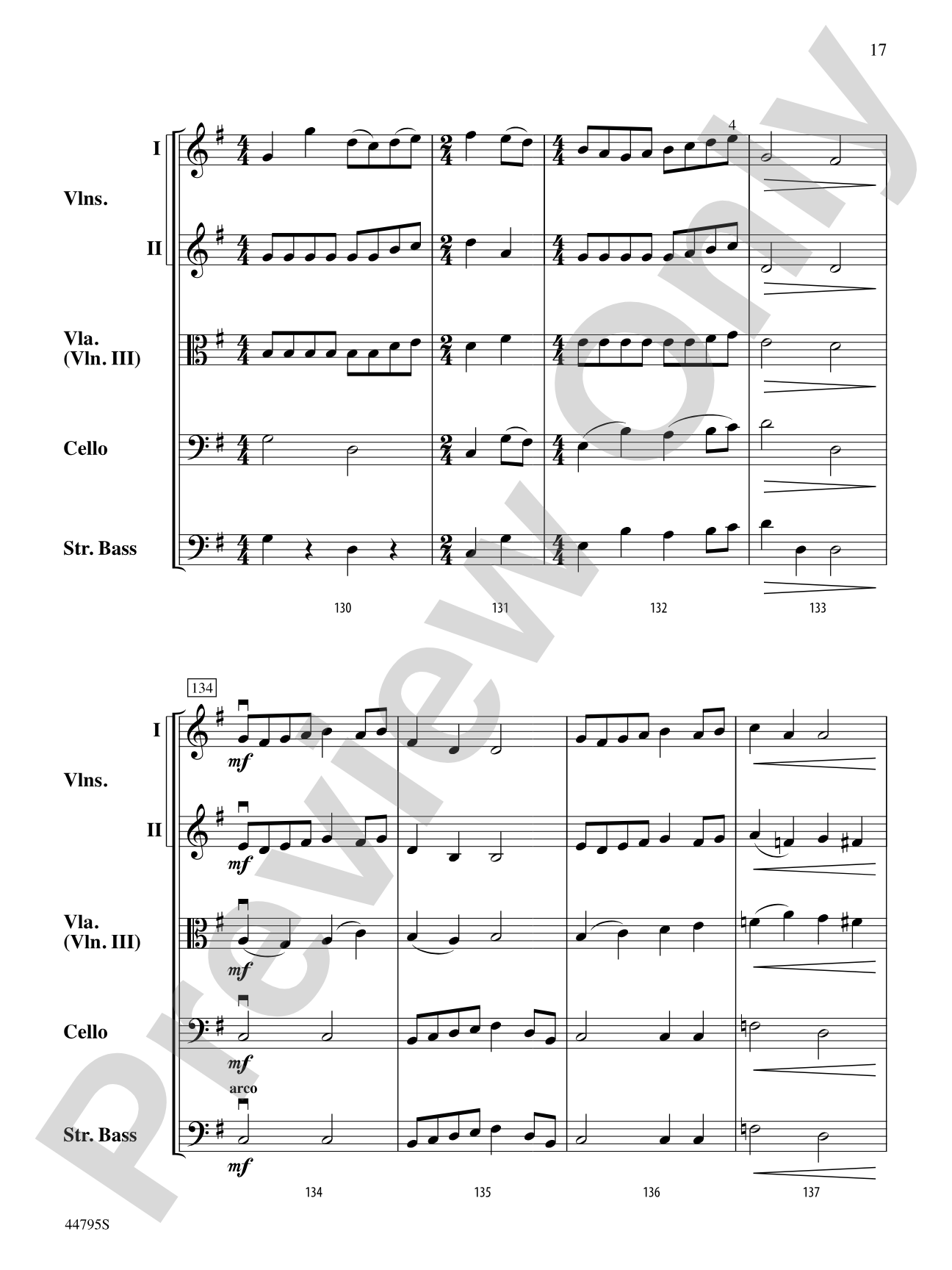 Legacy of Freedom: String Orchestra Conductor Score & Parts