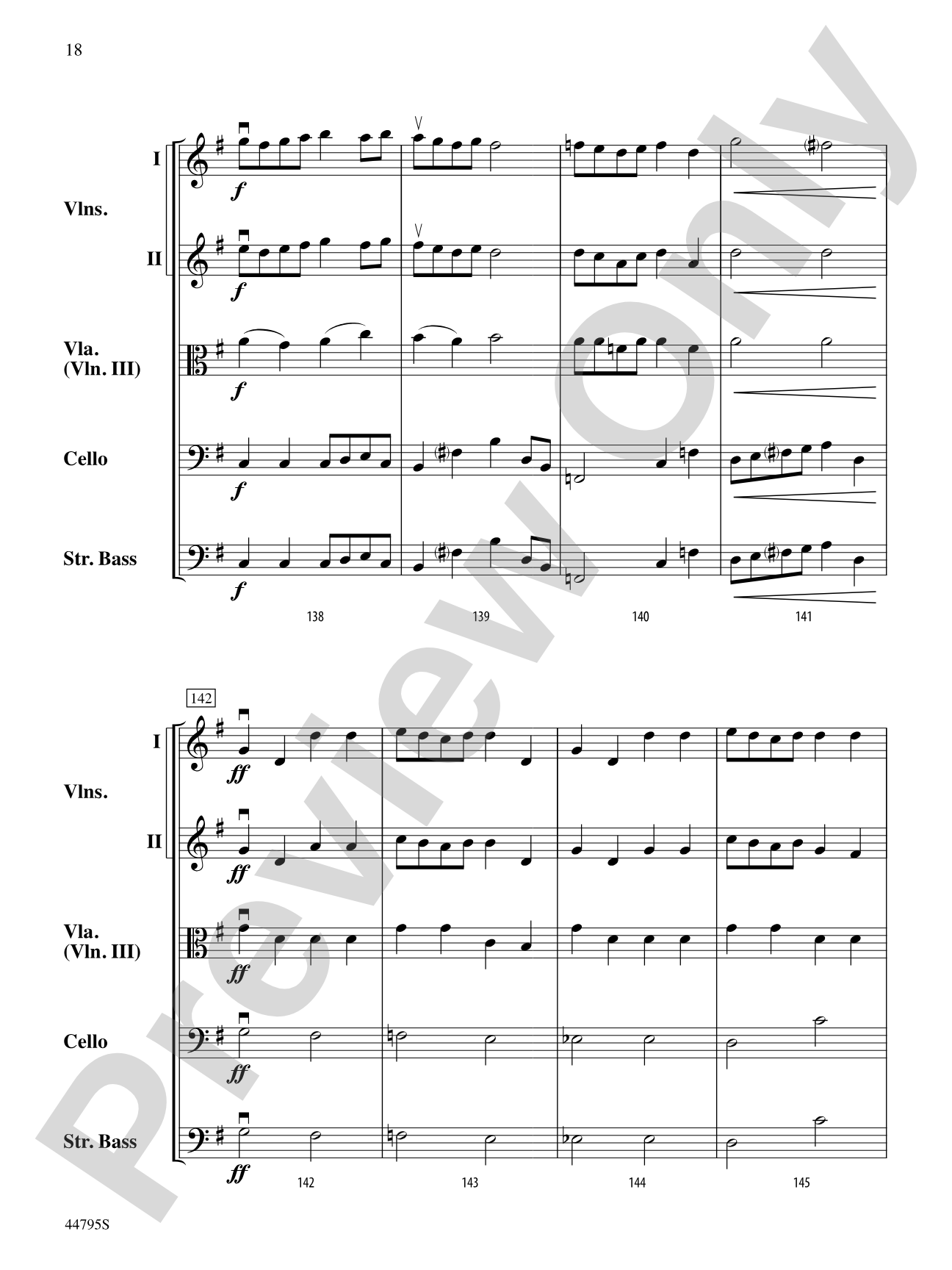 Legacy of Freedom: String Orchestra Conductor Score & Parts
