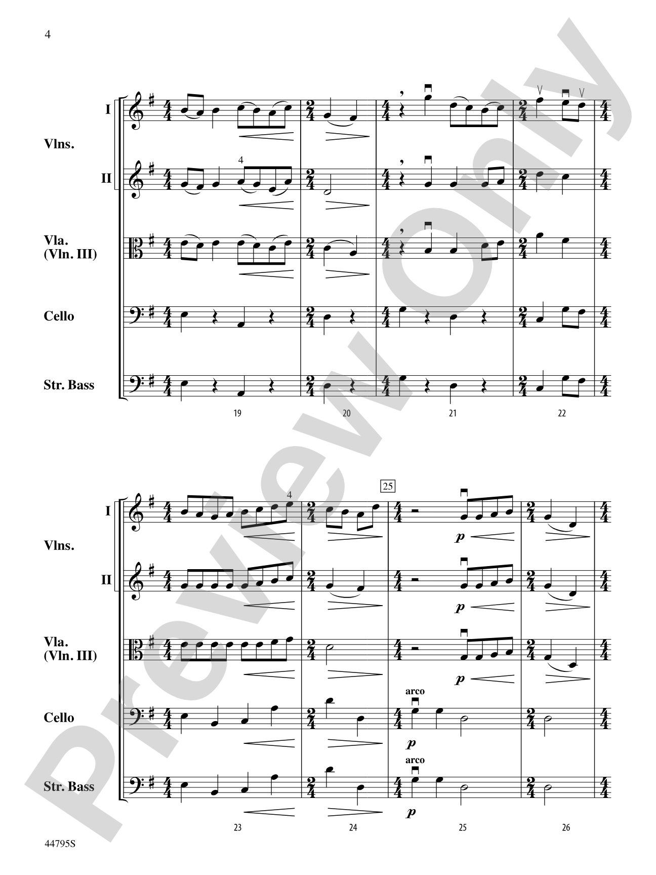 Legacy of Freedom: String Orchestra Conductor Score & Parts