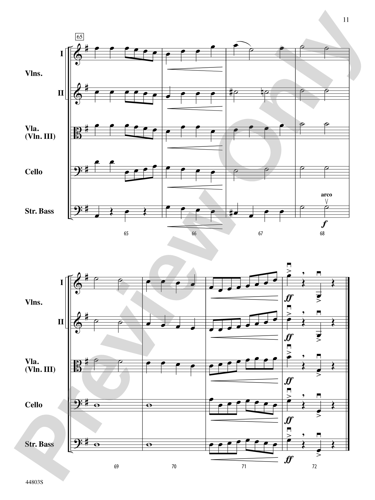 A Holly Jolly Christmas: String Orchestra Conductor Score & Parts