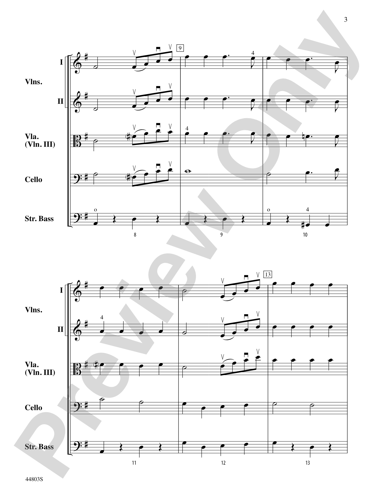 A Holly Jolly Christmas: String Orchestra Conductor Score & Parts