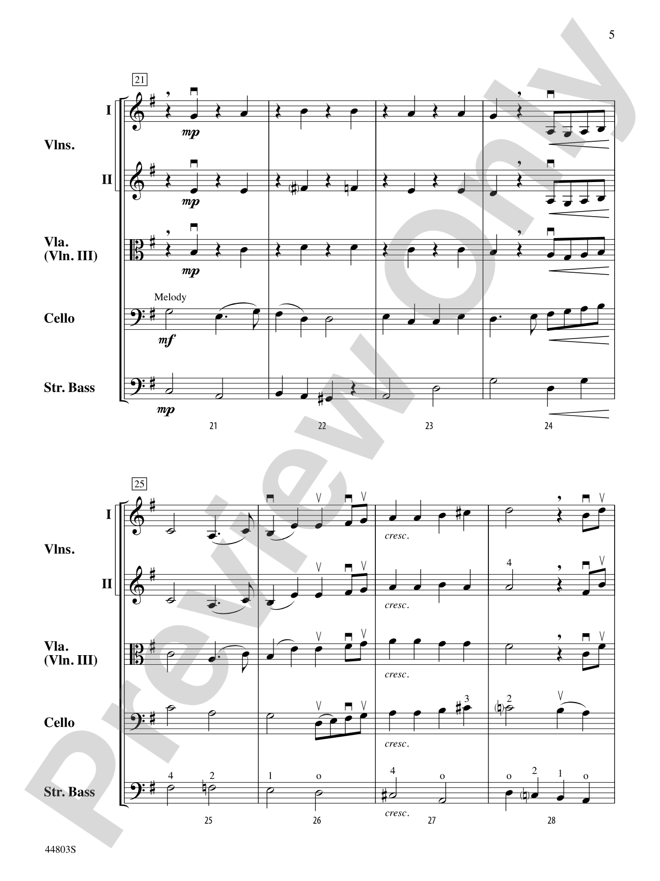A Holly Jolly Christmas: String Orchestra Conductor Score & Parts