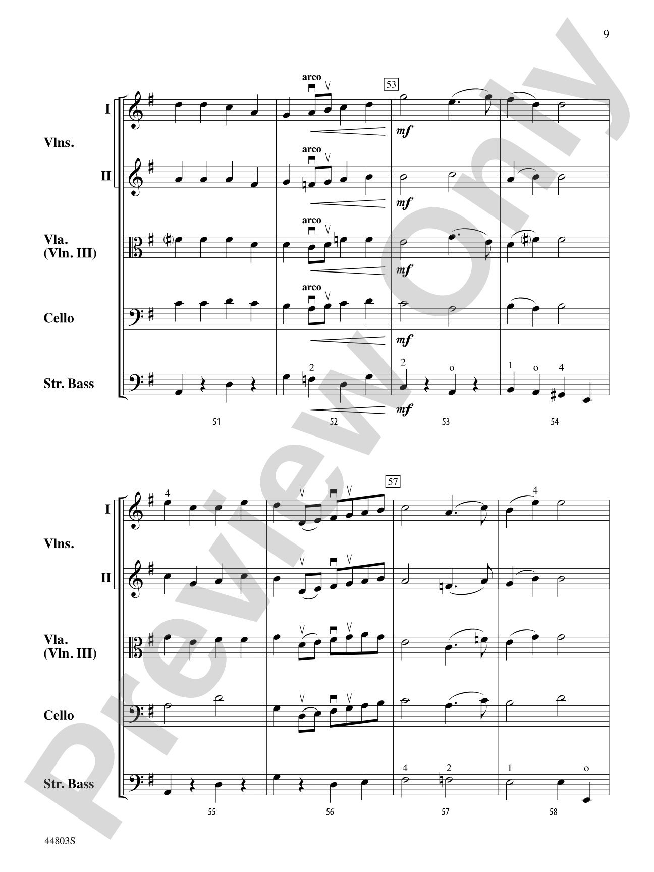 A Holly Jolly Christmas: String Orchestra Conductor Score & Parts