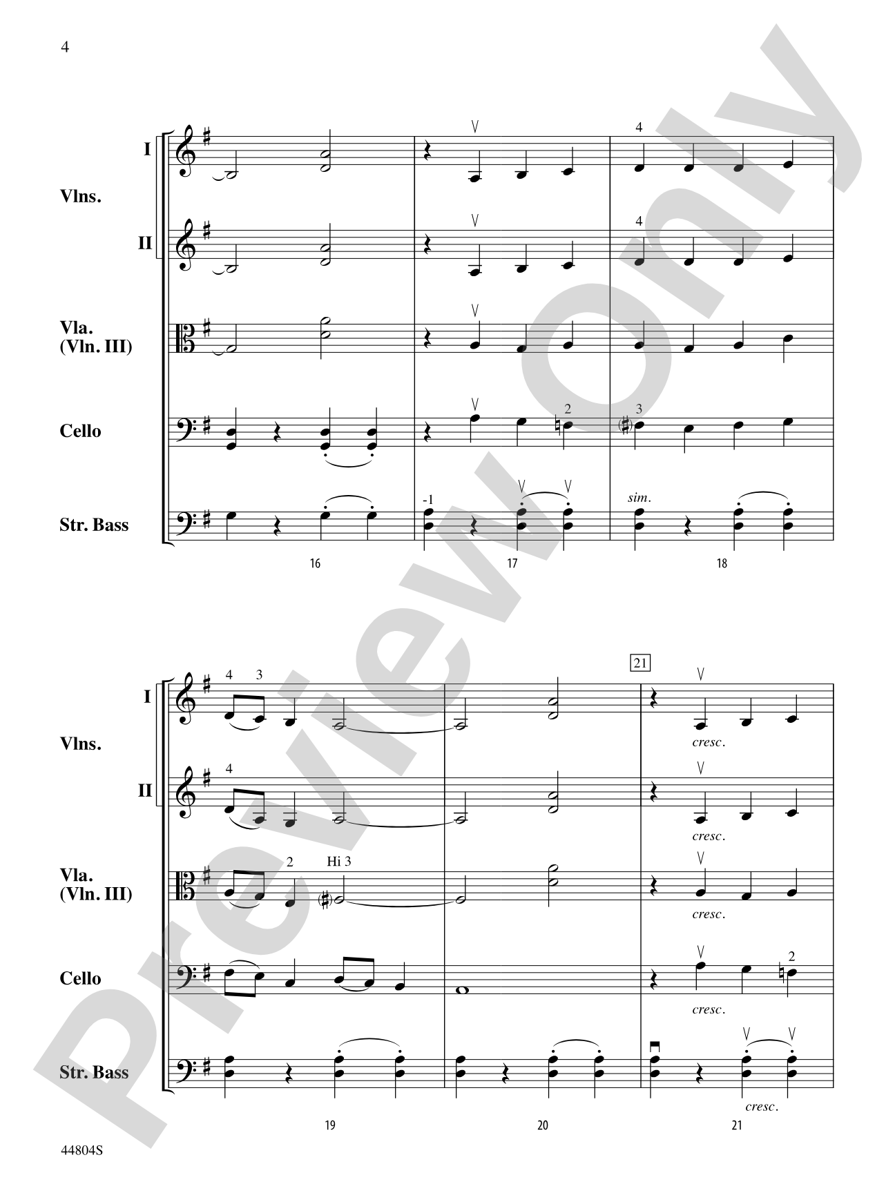 The Little Drummer Boy: String Orchestra Conductor Score & Parts