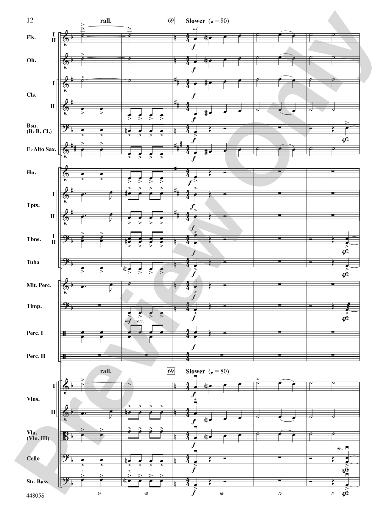 Realms of Endless Day: Full Orchestra Conductor Score & Parts