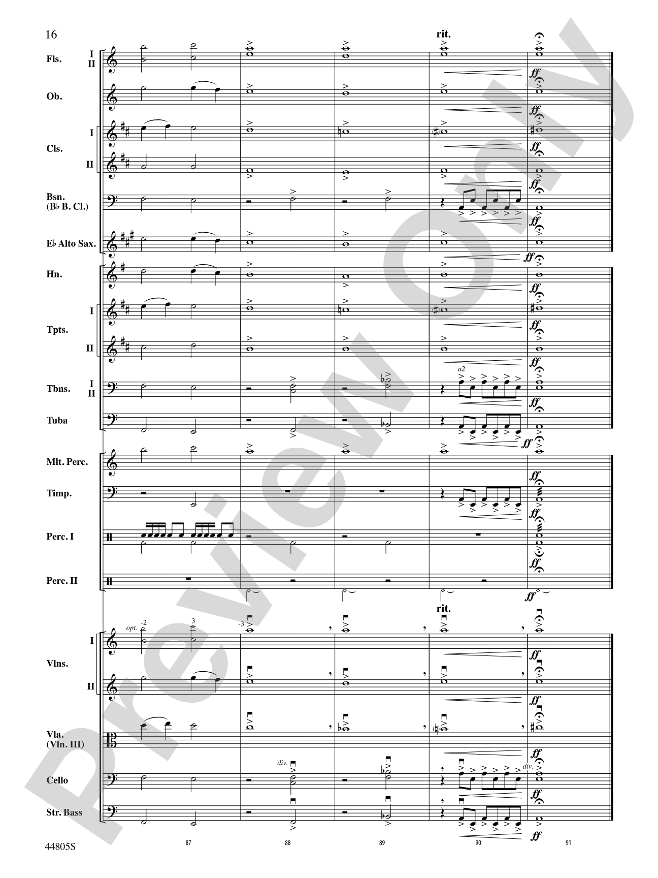 Realms of Endless Day: Full Orchestra Conductor Score & Parts