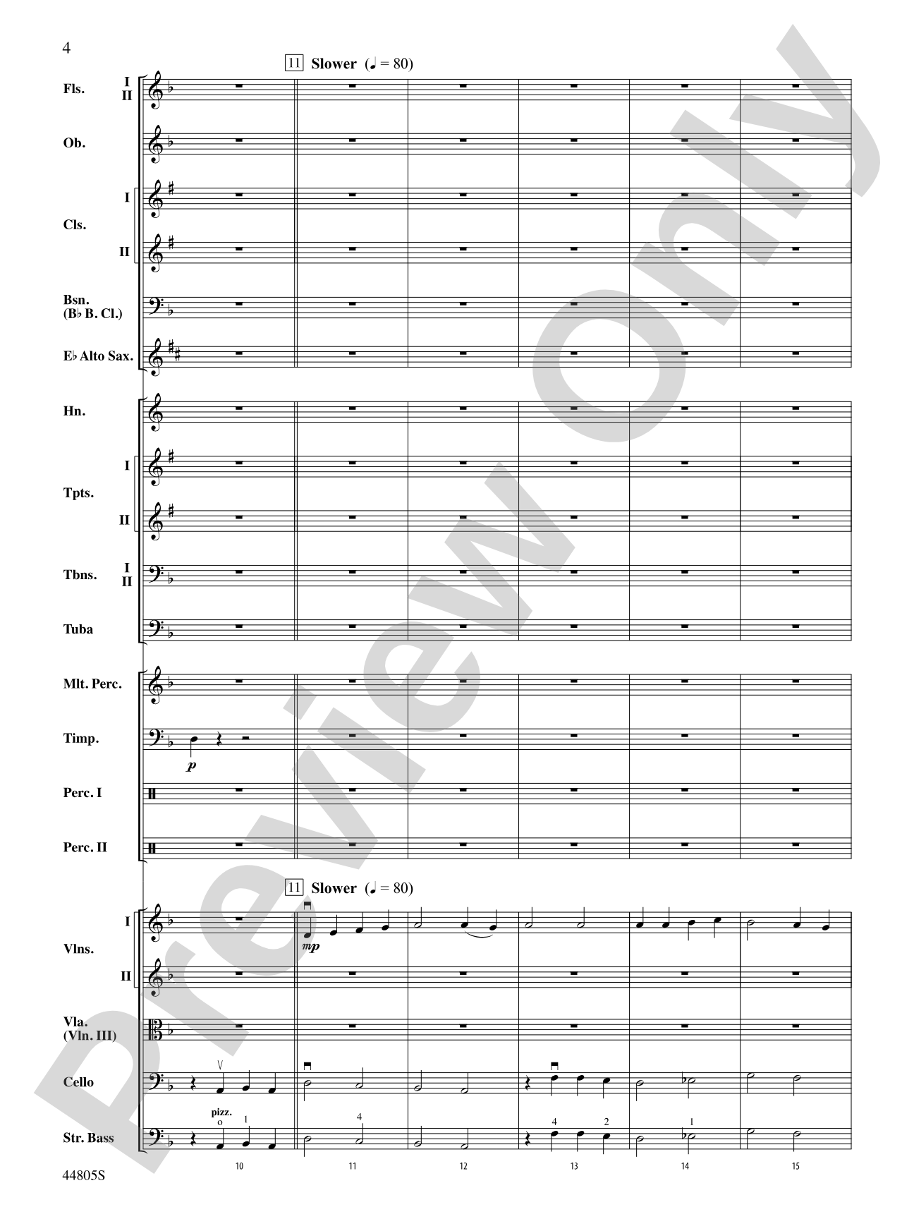 Realms of Endless Day: Full Orchestra Conductor Score & Parts