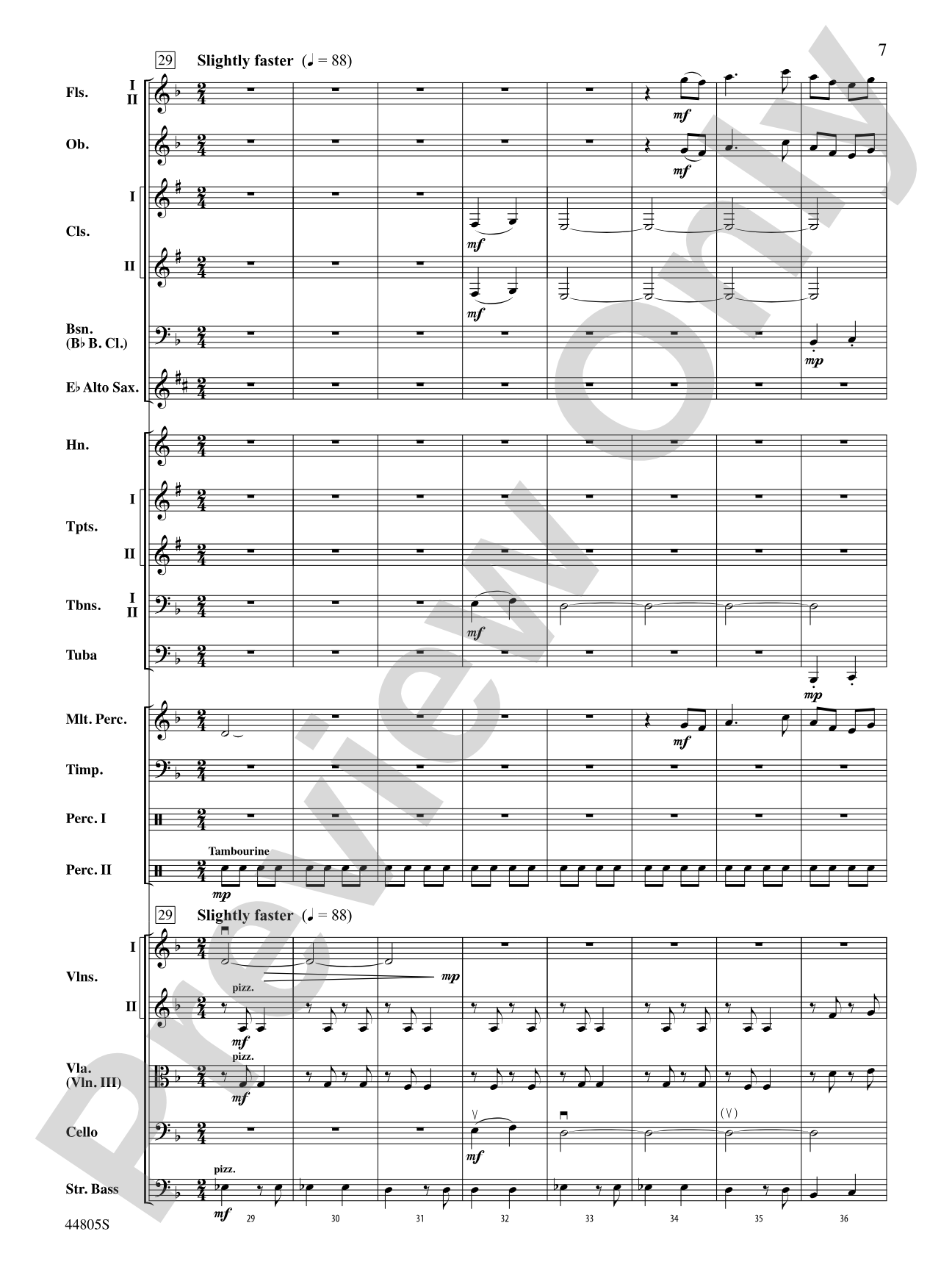 Realms of Endless Day: Full Orchestra Conductor Score & Parts