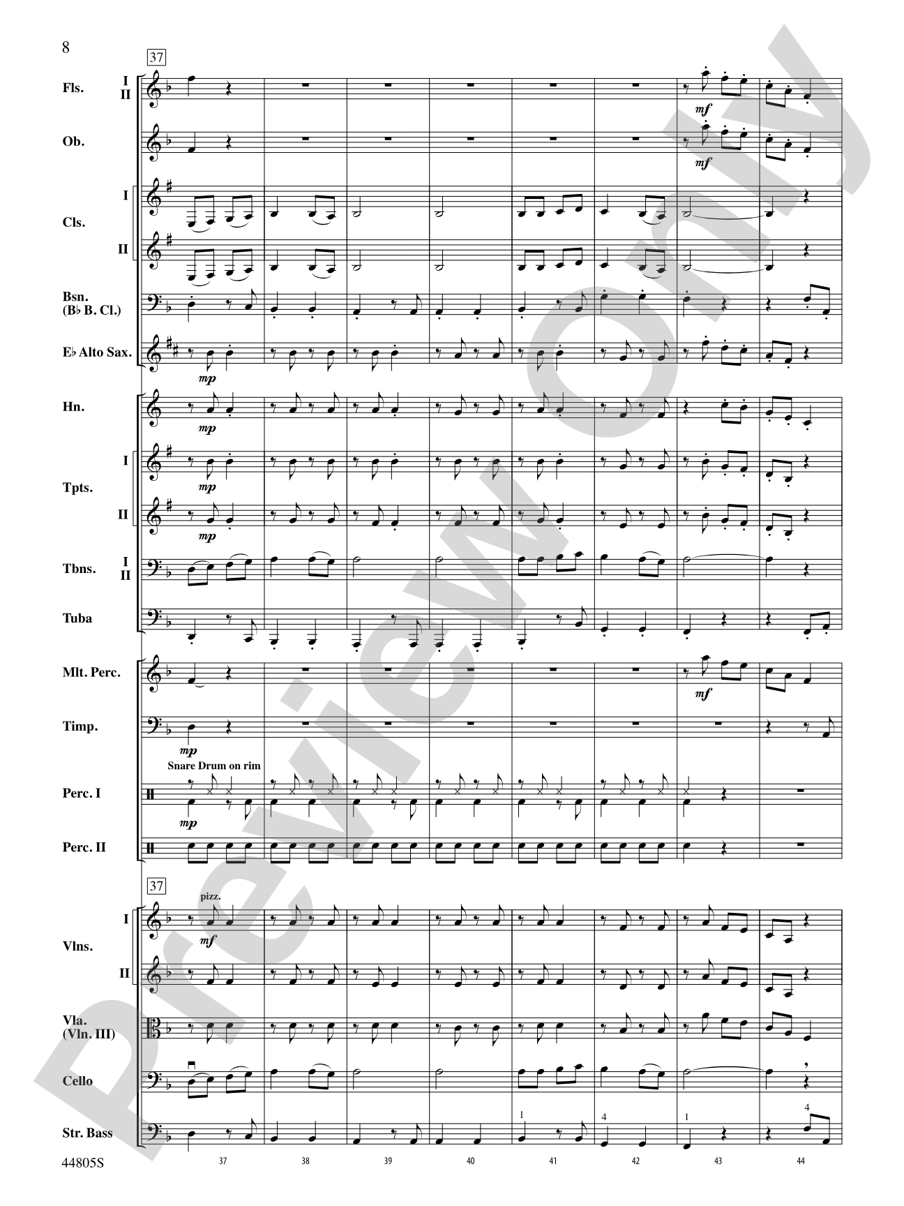 Realms of Endless Day: Full Orchestra Conductor Score & Parts