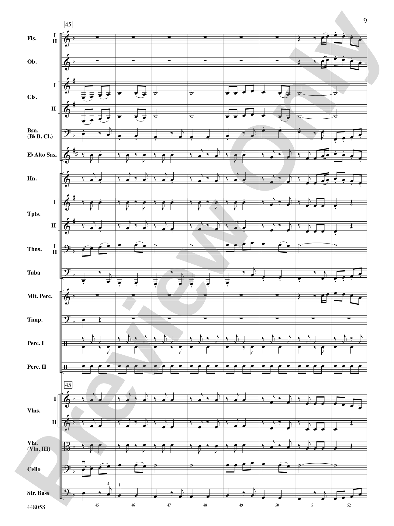 Realms of Endless Day: Full Orchestra Conductor Score & Parts