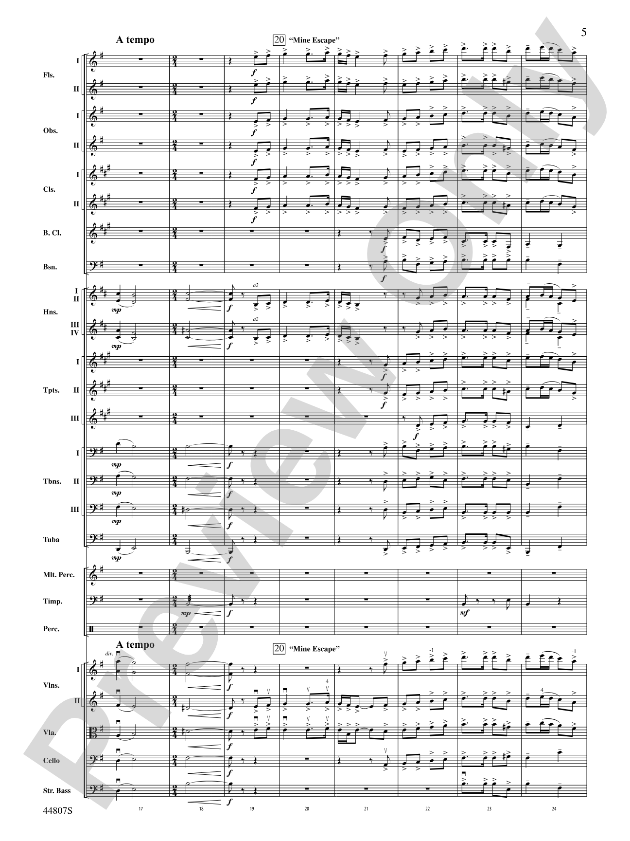 Pan: Highlights from the Warner Bros. Pictures Motion Picture Soundtrack: Full Orchestra Conductor Score & Parts