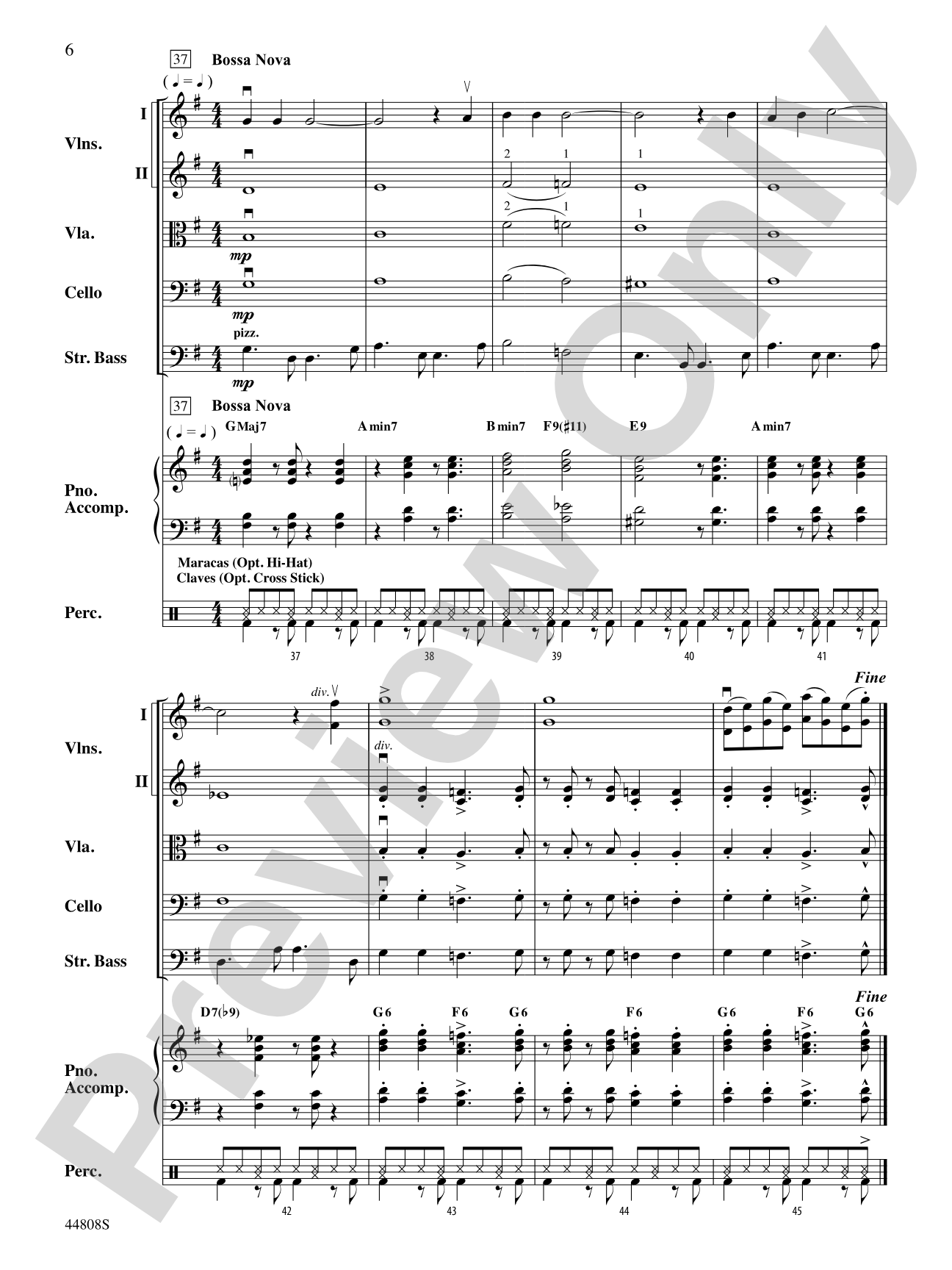 Christmas in the Caribbean: String Orchestra Conductor Score & Parts
