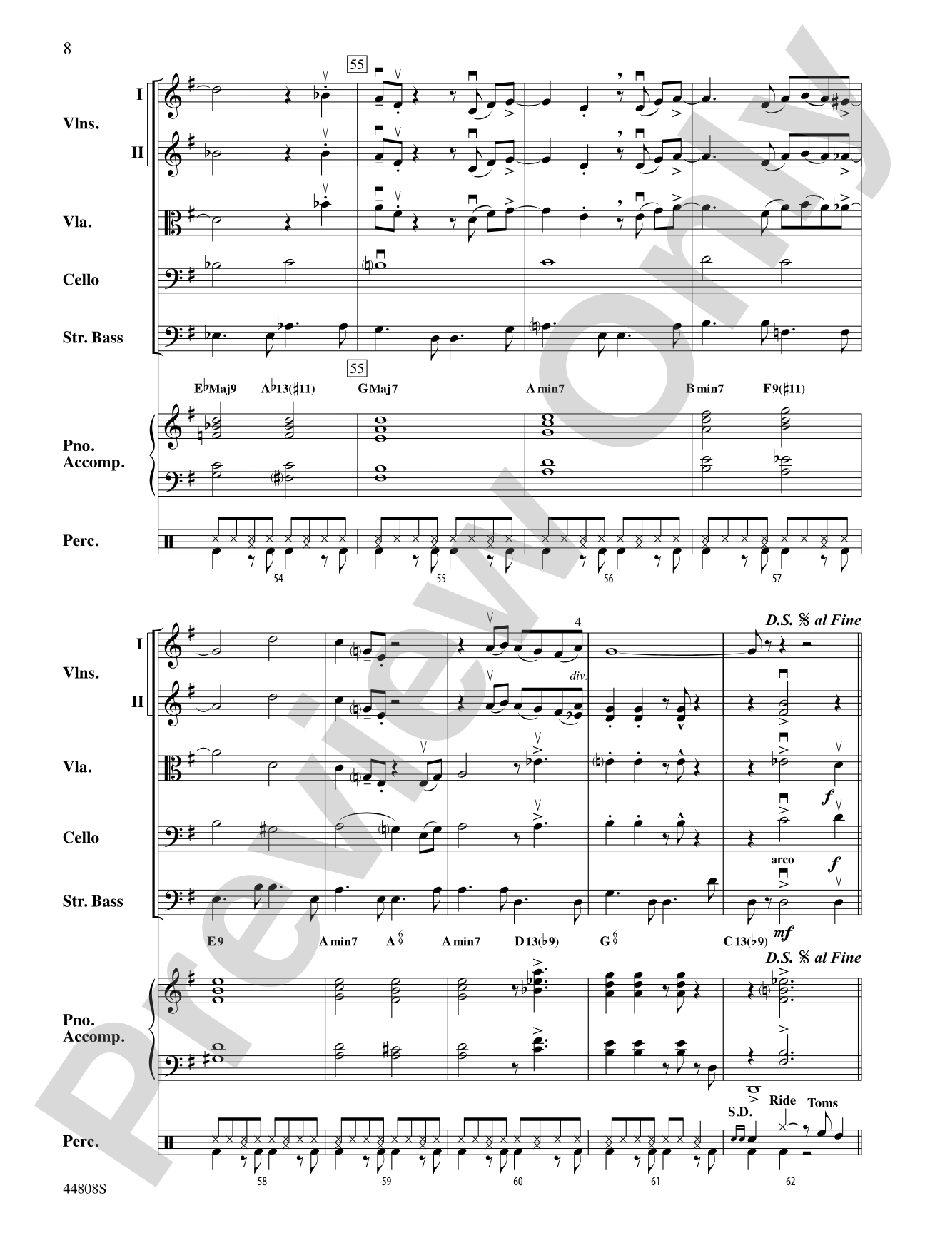 Christmas in the Caribbean: String Orchestra Conductor Score & Parts