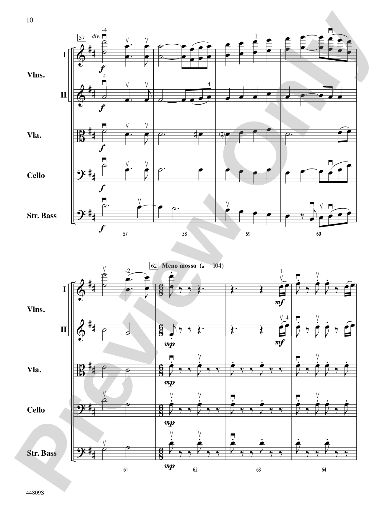 Overtures!: String Orchestra Conductor Score & Parts